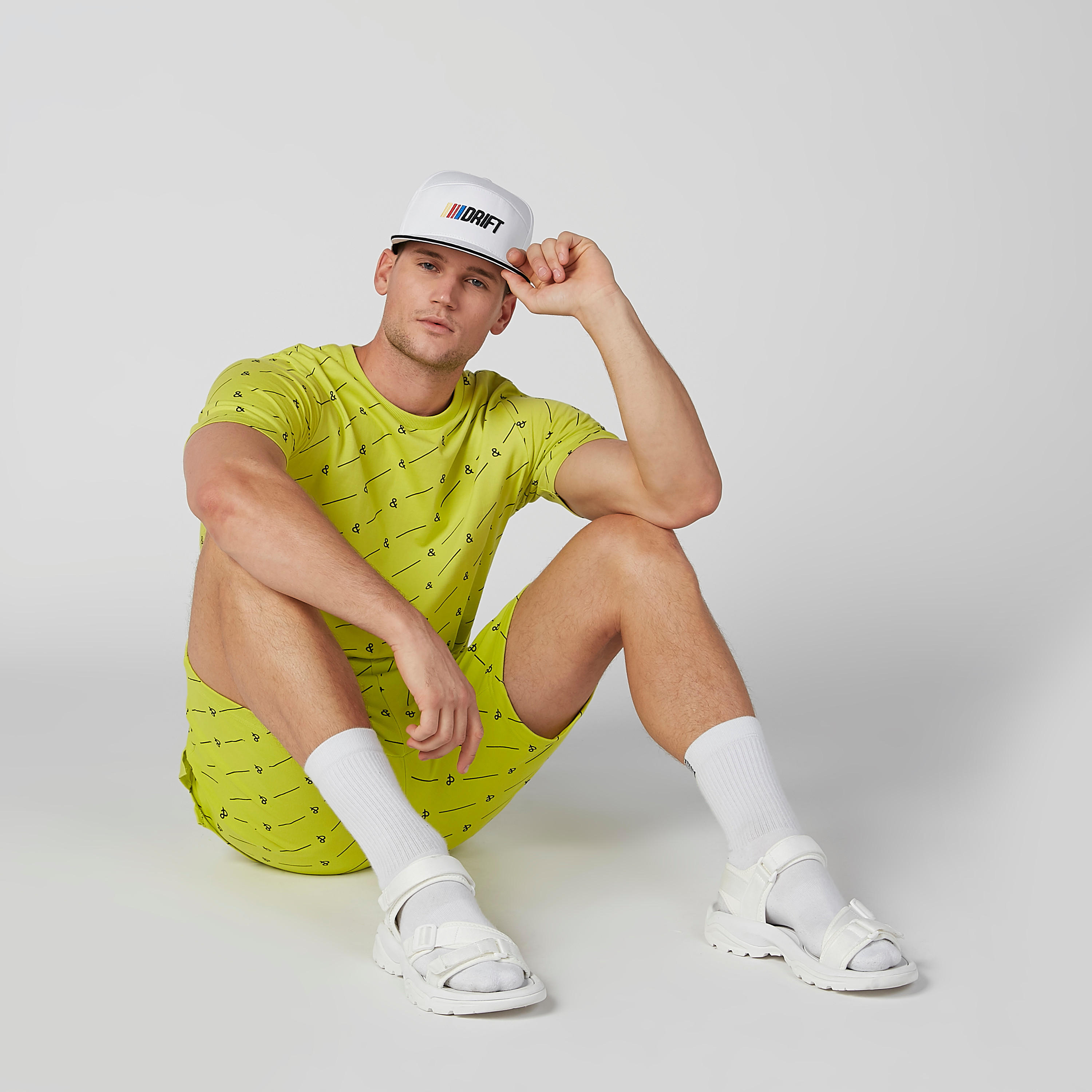Printed Shorts with Flexi-Waist and Pocket Detail-men-clothing-bottoms-shorts-image-2