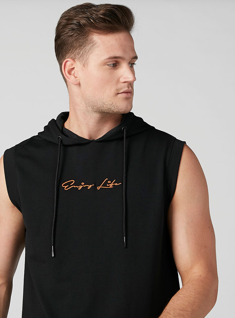 Printed Sleeveless T-shirt with Hood-men-clothing-tshirtsandpolos-tshirts-image-4