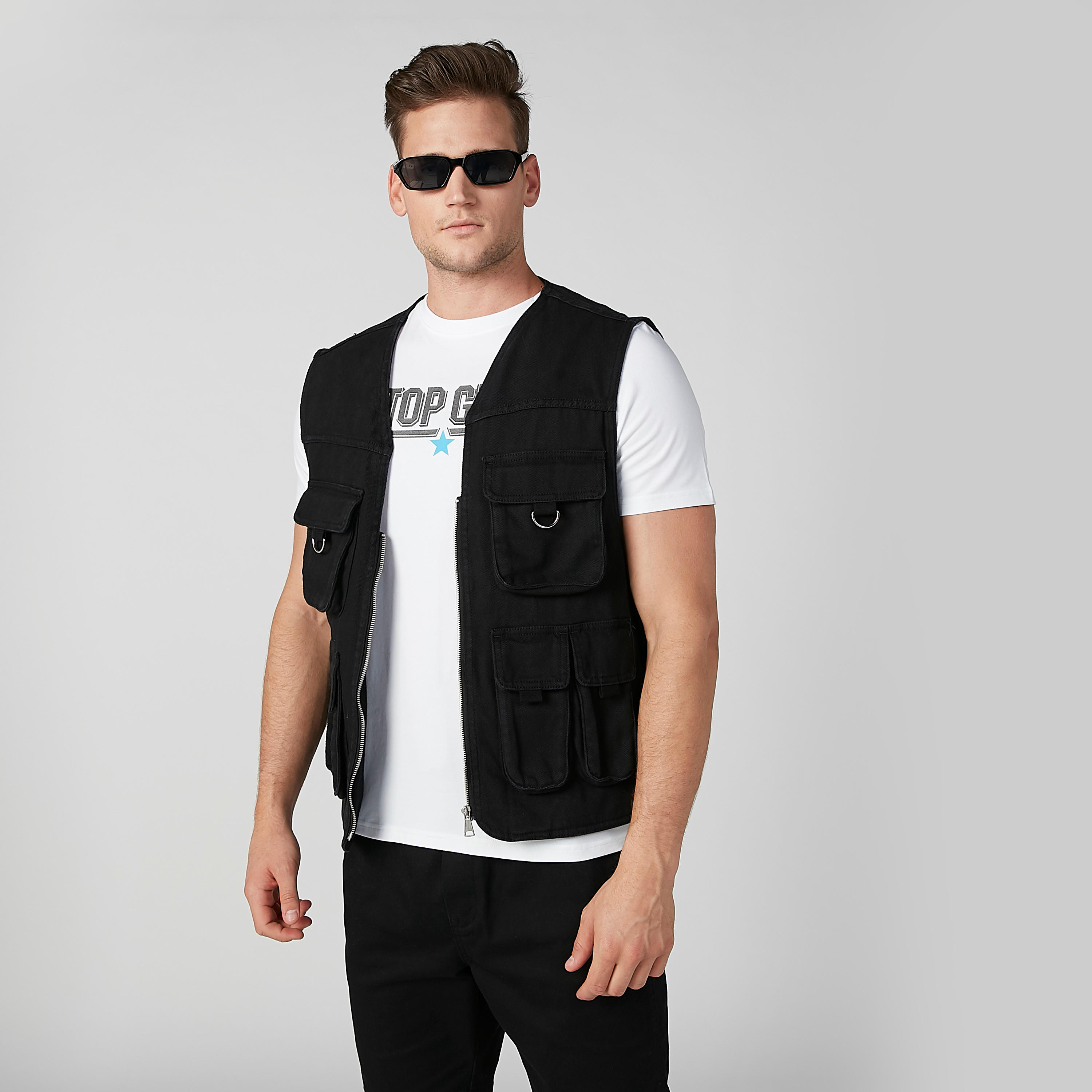 Plain Sleeveless Jacket with Pocket Detail-men-clothing-jacketsandblazers-jackets-image-6