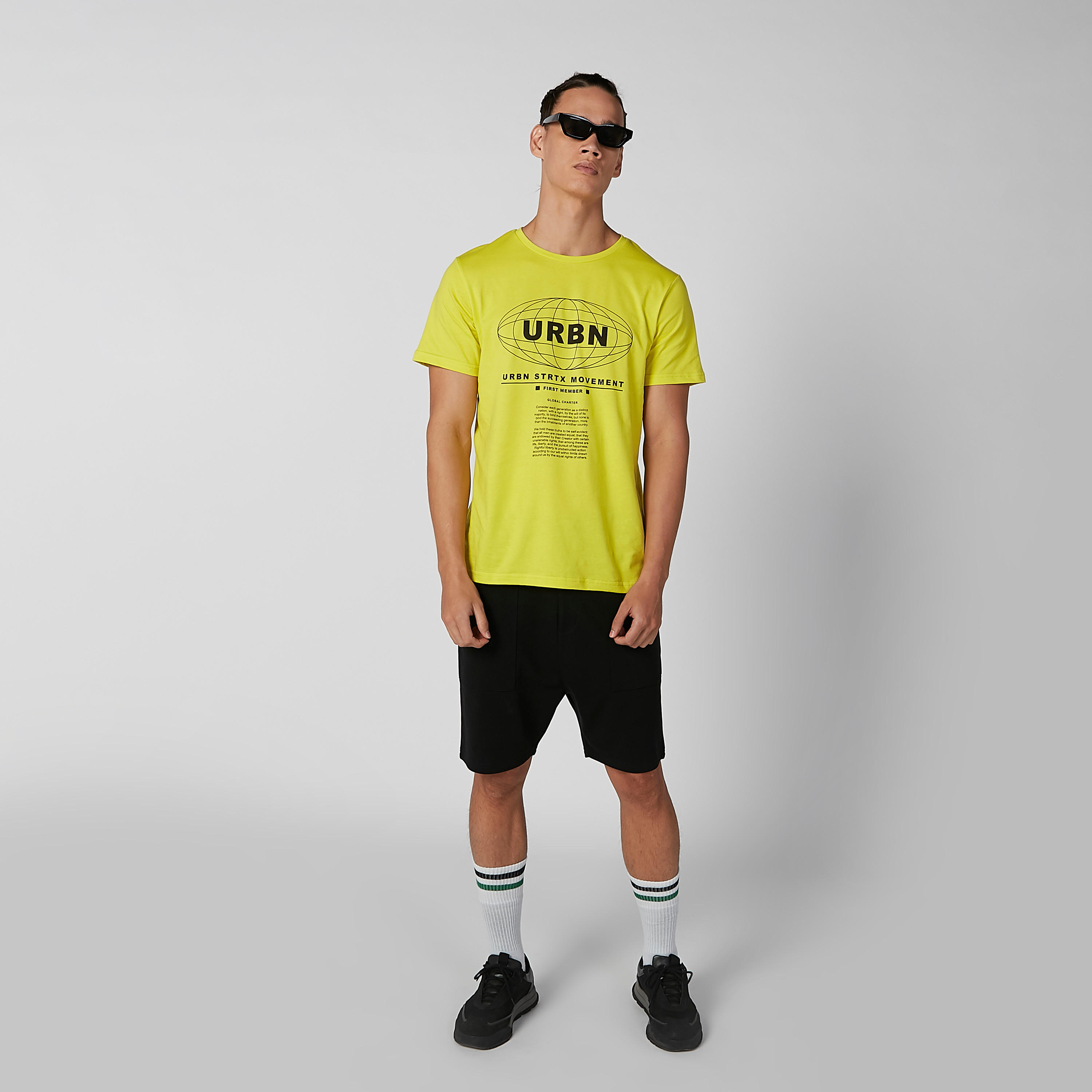 Plain Shorts with Pocket Detail and Drawstring-men-clothing-bottoms-shorts-image-2
