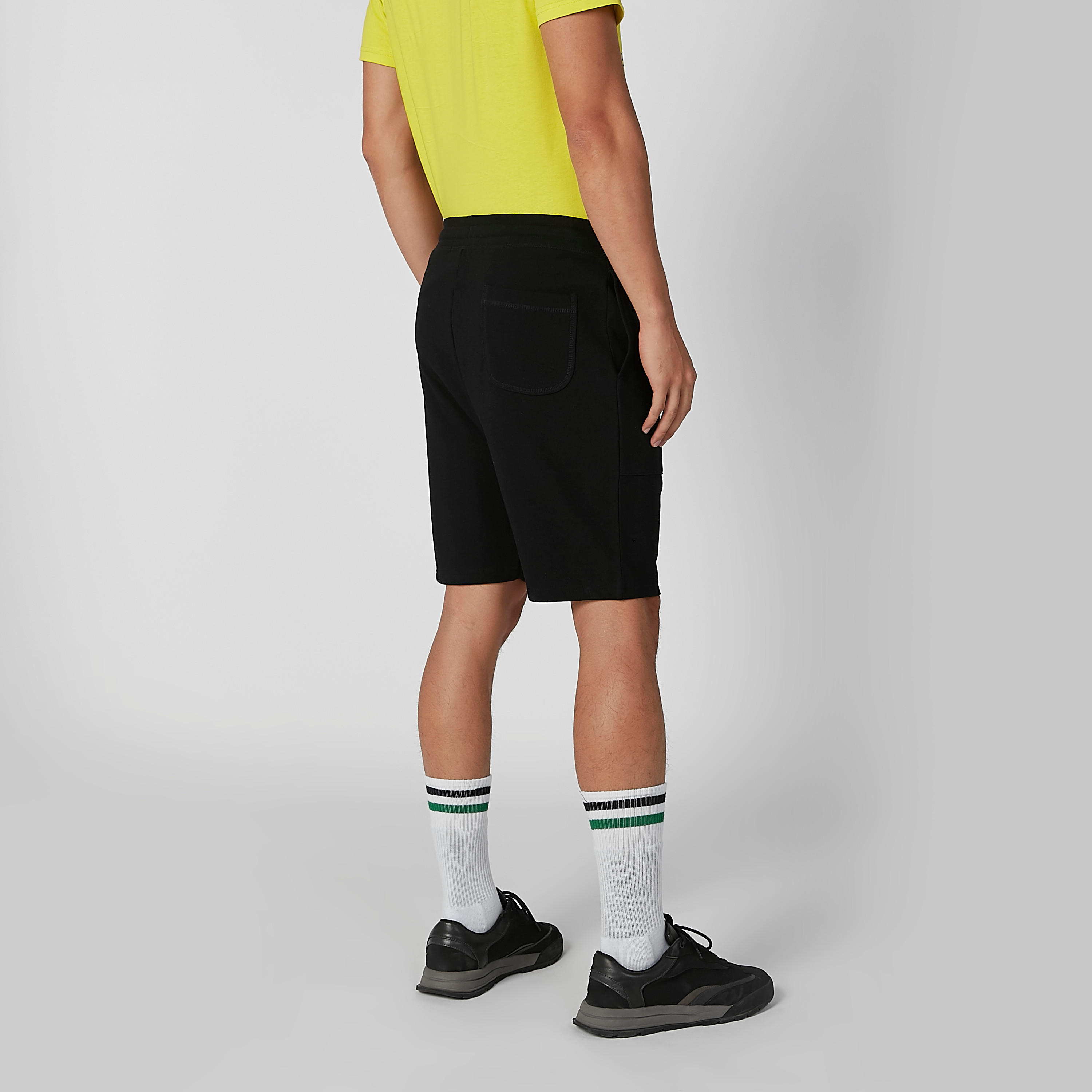 Plain Shorts with Pocket Detail and Drawstring-men-clothing-bottoms-shorts-image-4