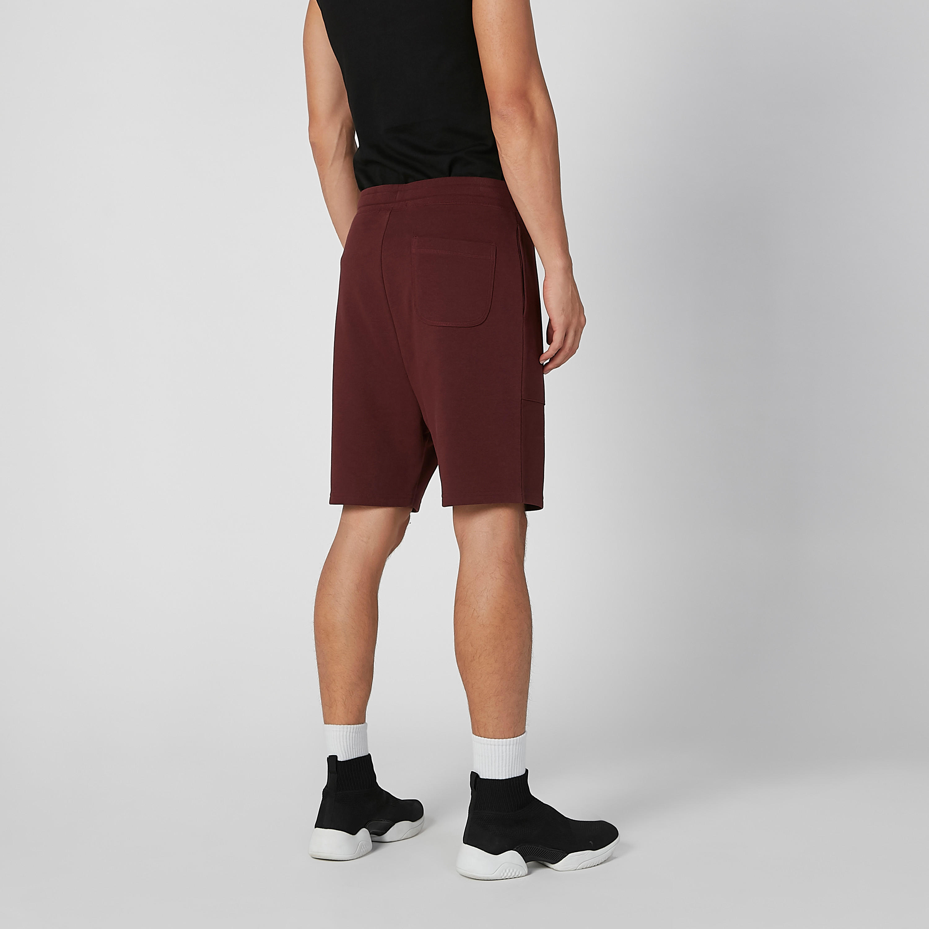 Plain Shorts with Pocket Detail and Drawstring-men-clothing-bottoms-shorts-image-3