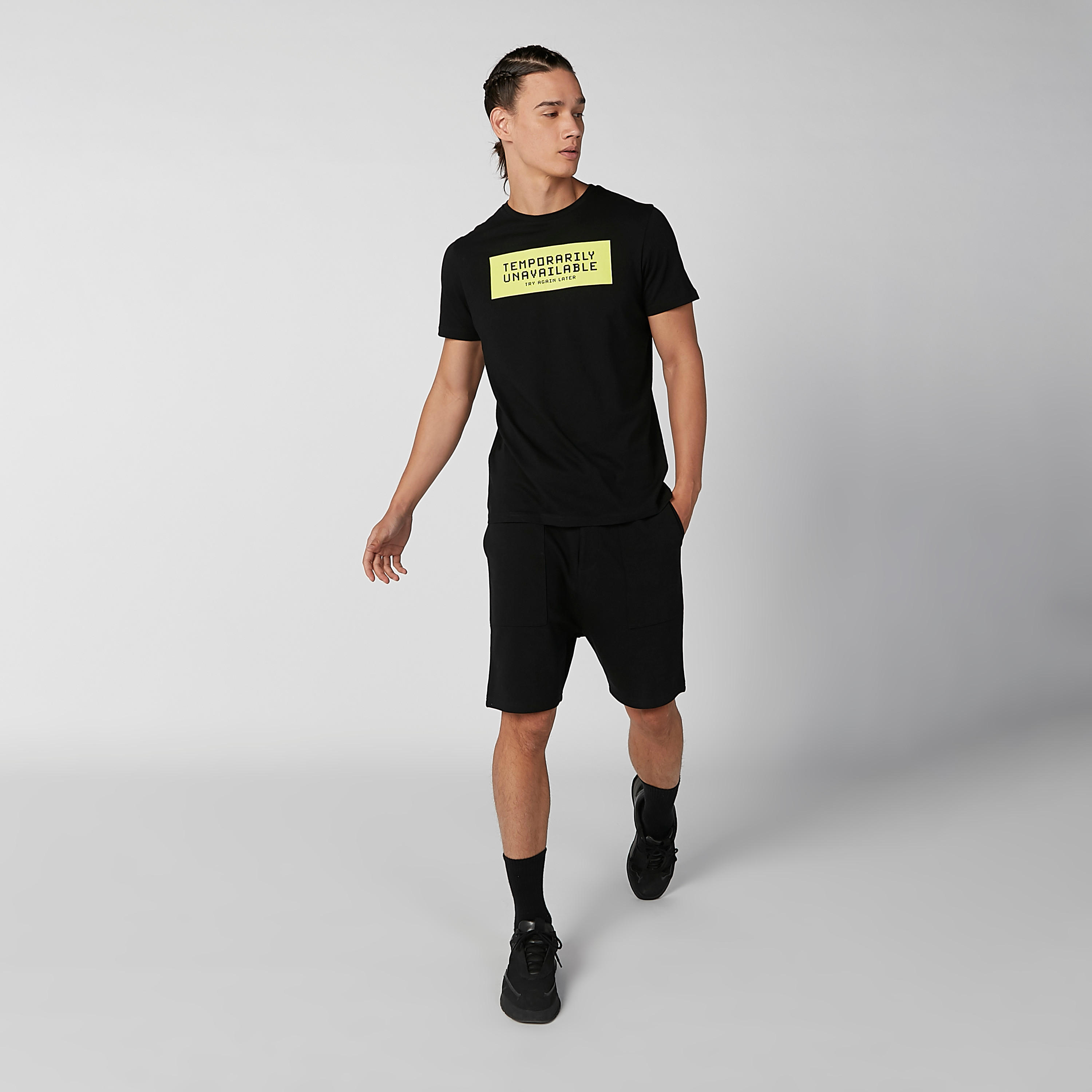 Printed T-shirt with Round Neck and Short Sleeves-men-clothing-tshirtsandpolos-tshirts-image-2