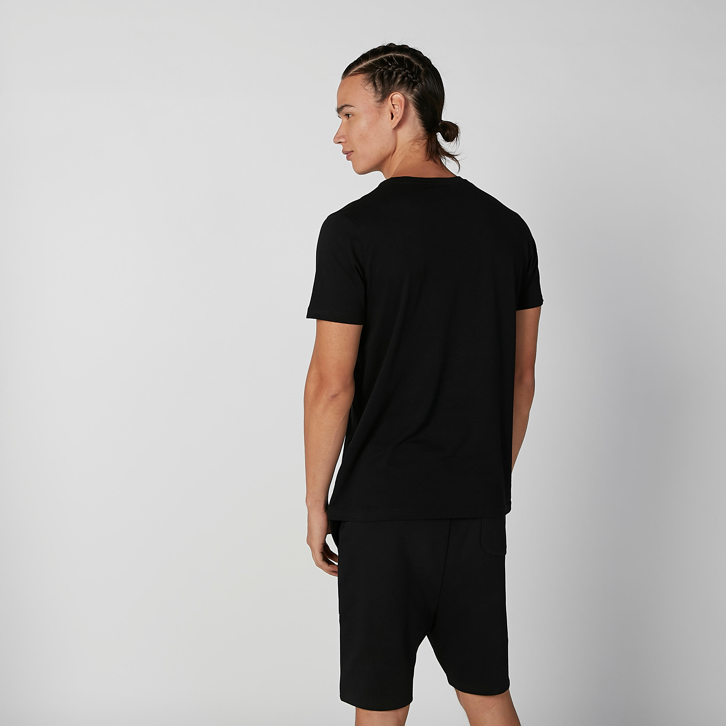 Printed T-shirt with Round Neck and Short Sleeves-men-clothing-tshirtsandpolos-tshirts-image-4