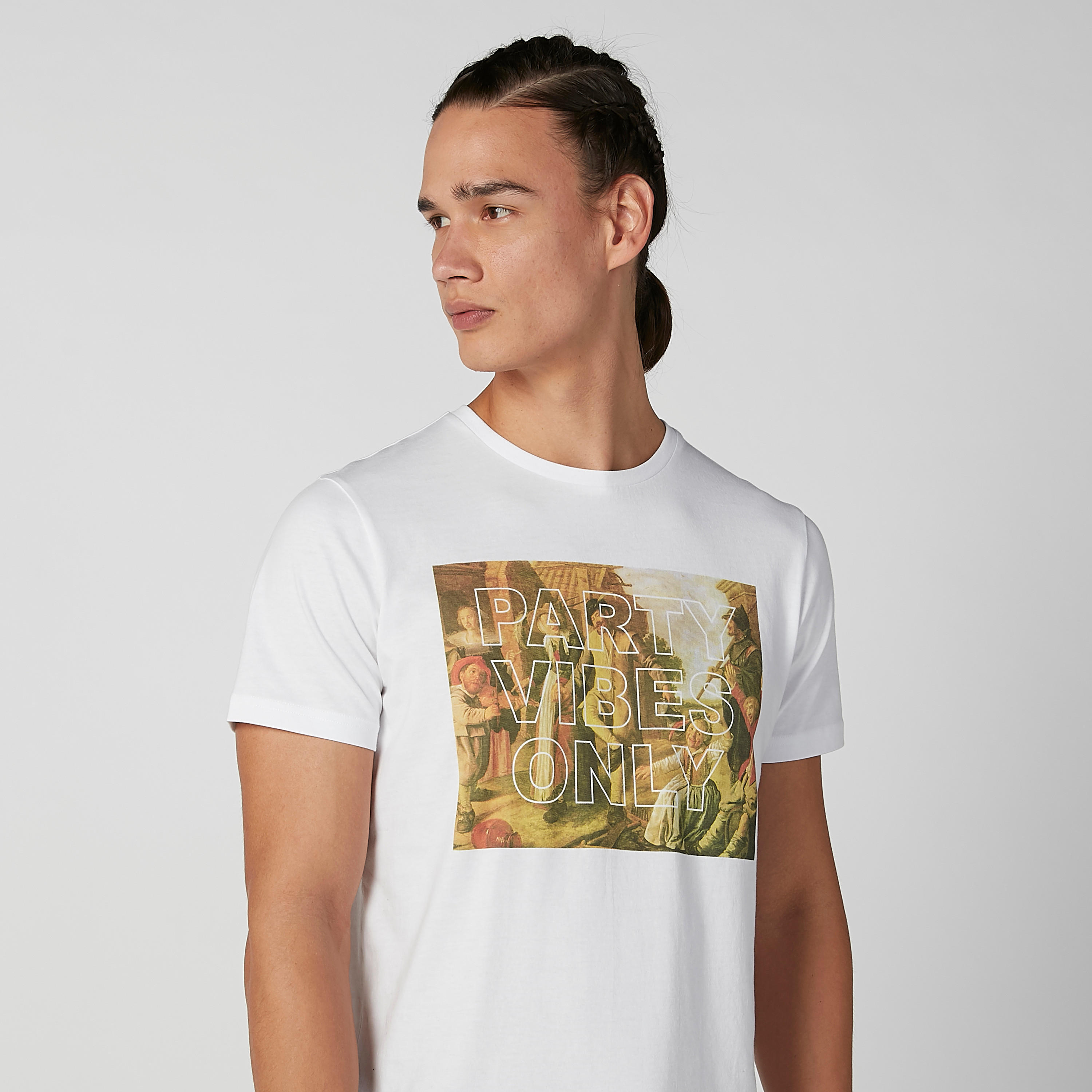 Printed T-shirt with Round Neck and Short Sleeves-men-clothing-tshirtsandpolos-tshirts-image-4