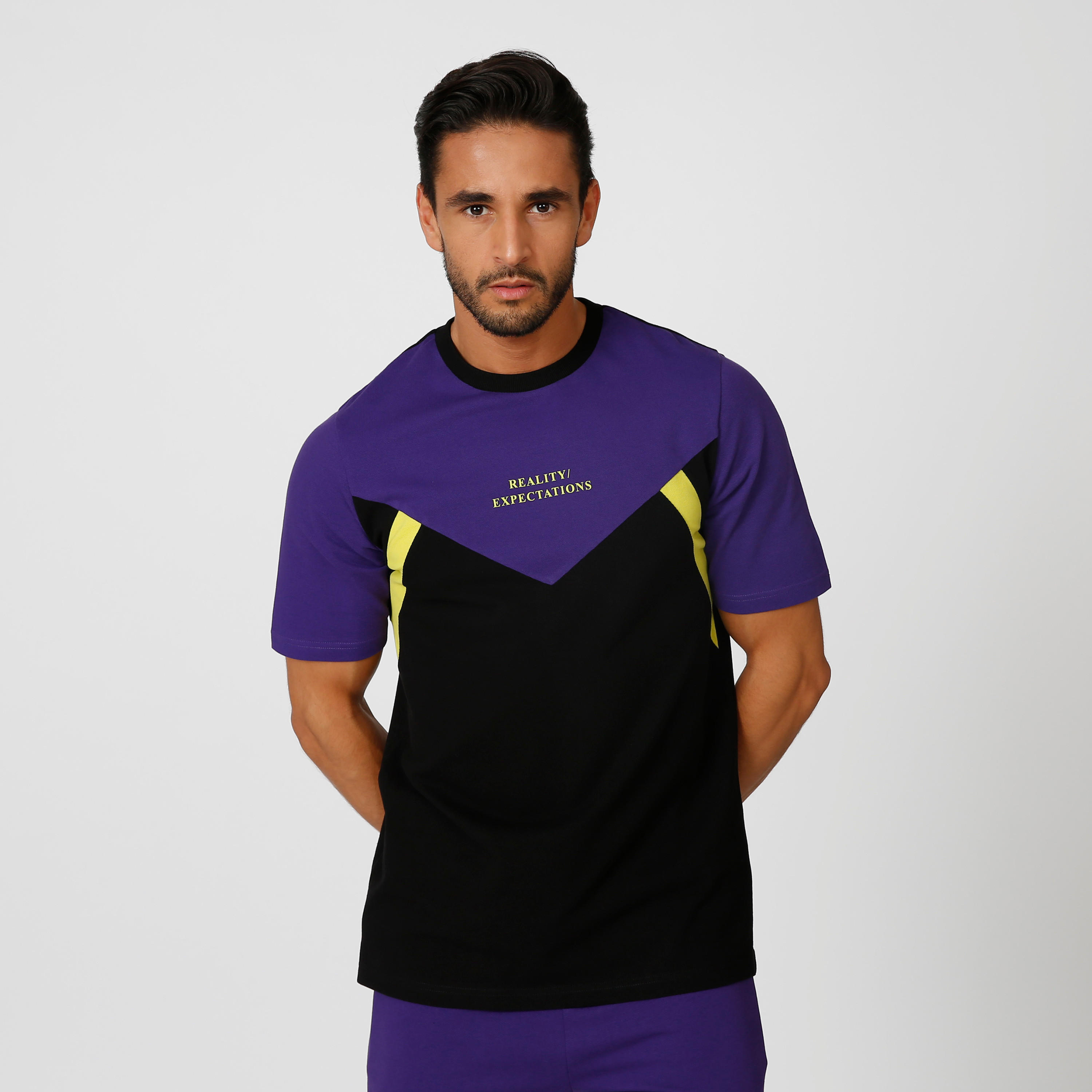 Printed T-shirt with Round Neck and Short Sleeves-men-clothing-tshirtsandpolos-tshirts-image-1