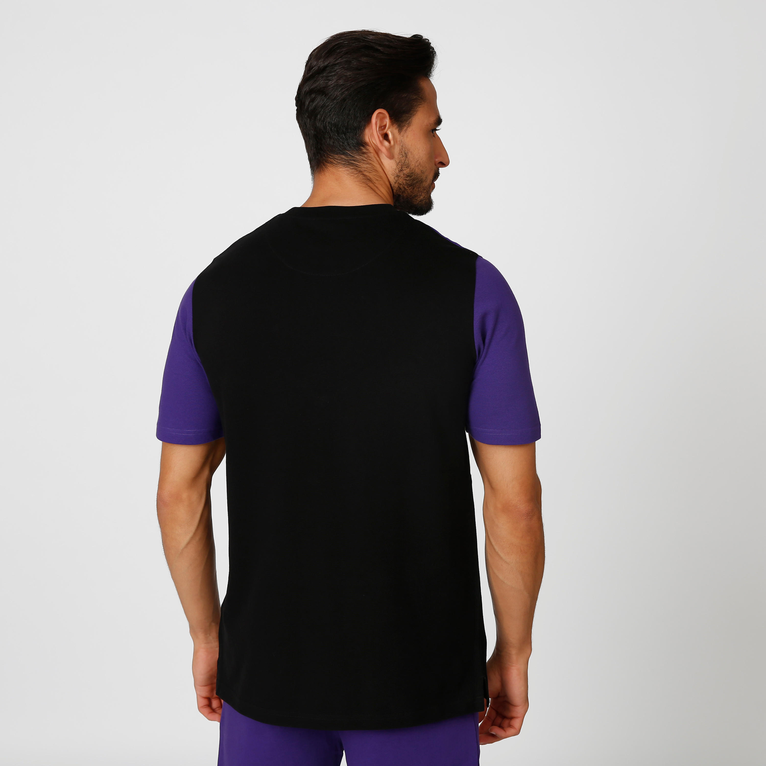 Printed T-shirt with Round Neck and Short Sleeves-men-clothing-tshirtsandpolos-tshirts-image-3