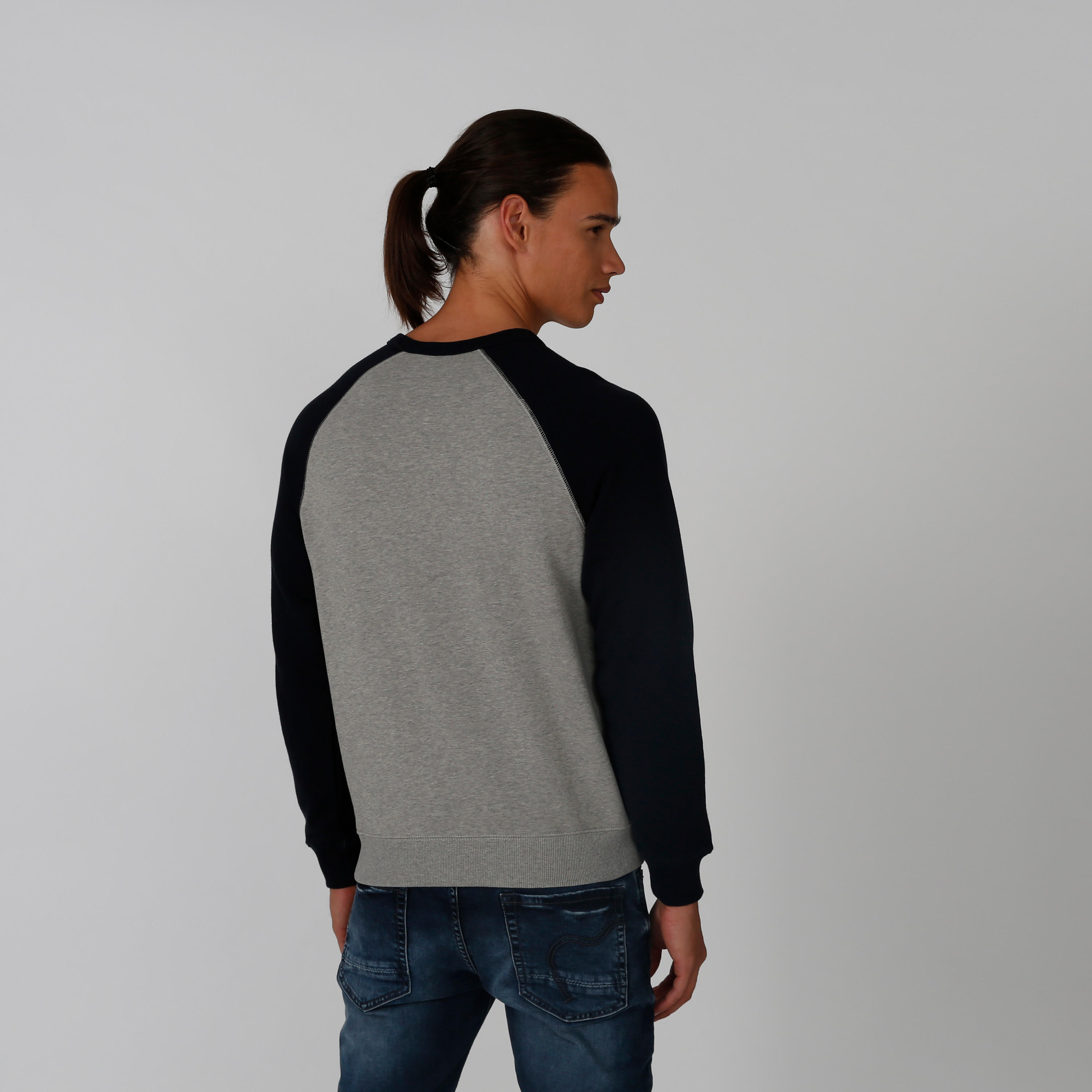 Printed Sweatshirt with Crew Neck and Raglan Sleeves-men-winterwear-hoodiesandsweatshirts-image-2