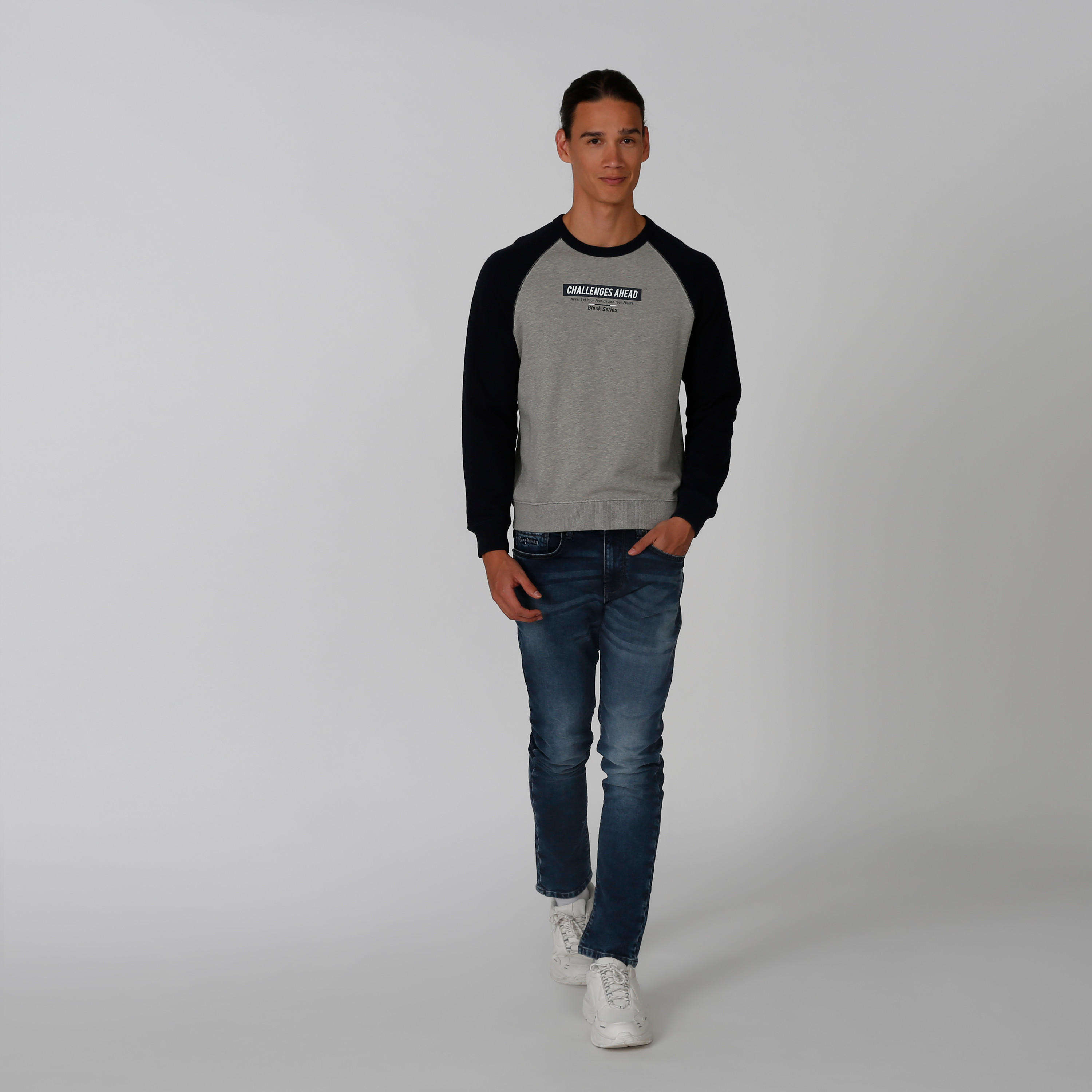 Printed Sweatshirt with Crew Neck and Raglan Sleeves-men-winterwear-hoodiesandsweatshirts-image-5