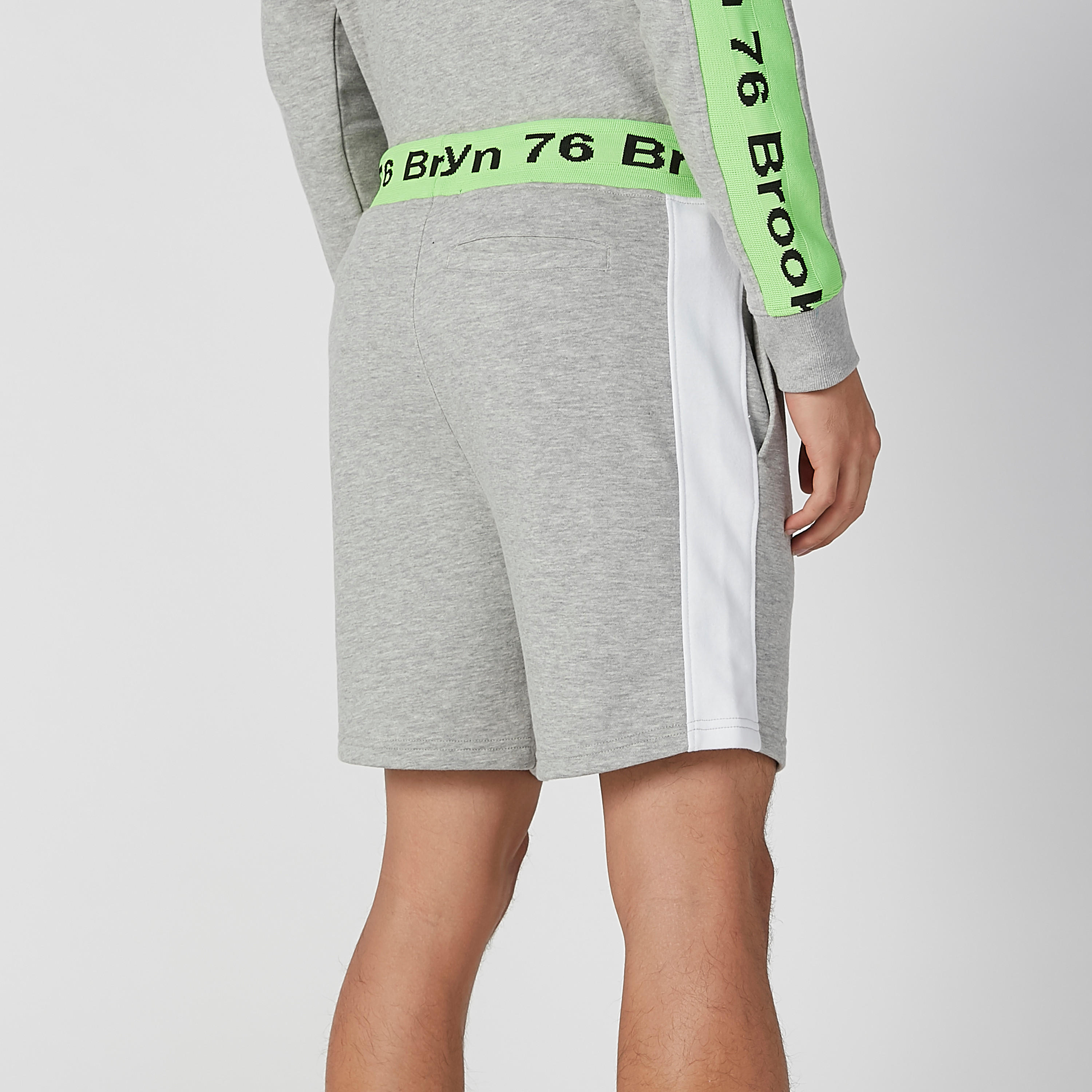 Knit Shorts with Printed Drawstring Waistband-men-clothing-bottoms-shorts-image-3