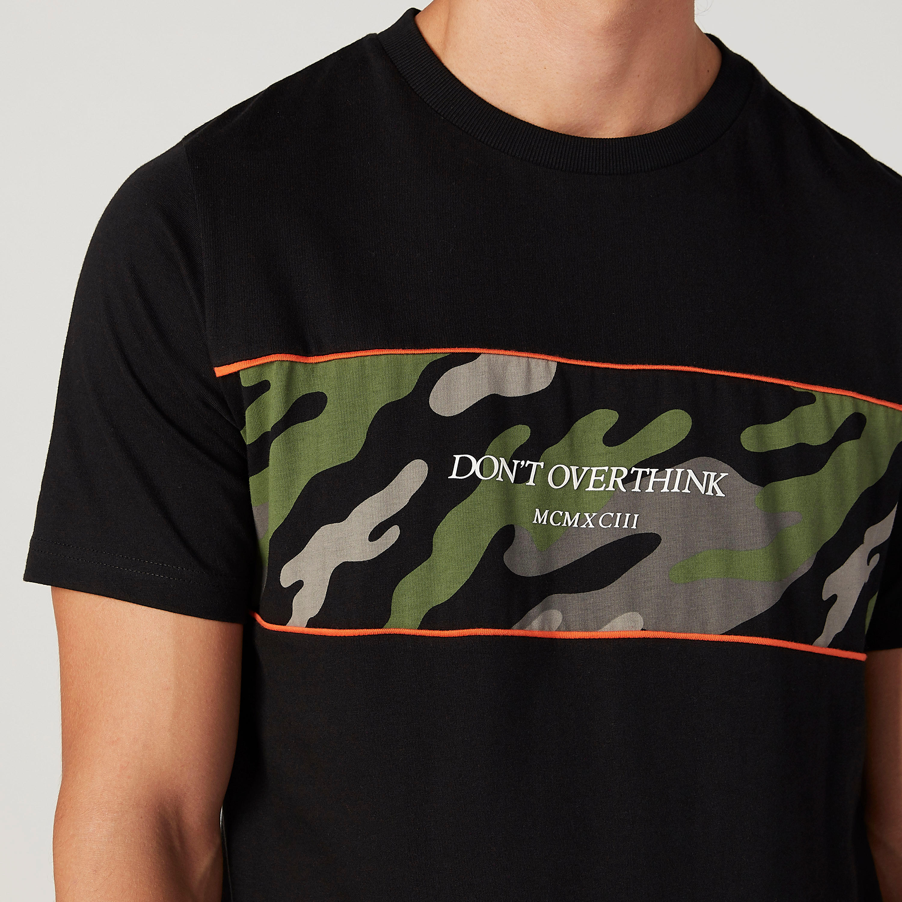 Printed T-shirt with Round Neck and Short Sleeves-men-clothing-tshirtsandpolos-tshirts-image-4