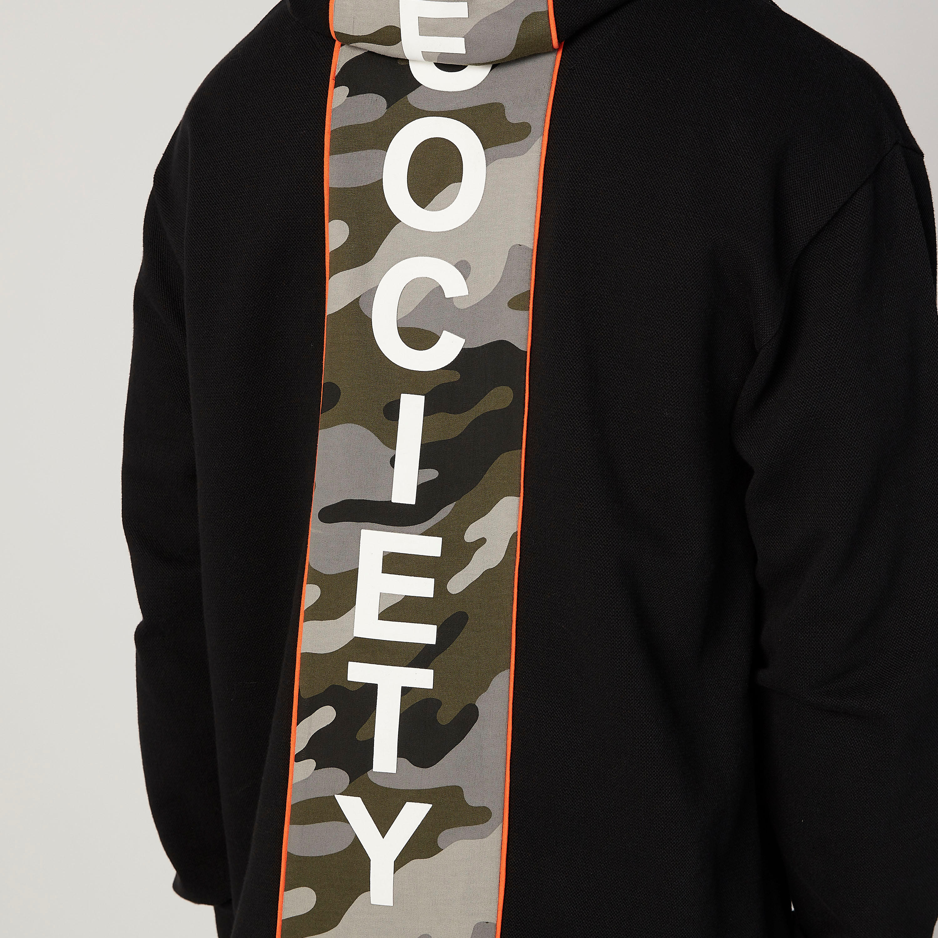 Printed Sweatshirt with Long Sleeves and Hood-men-winterwear-hoodiesandsweatshirts-image-4