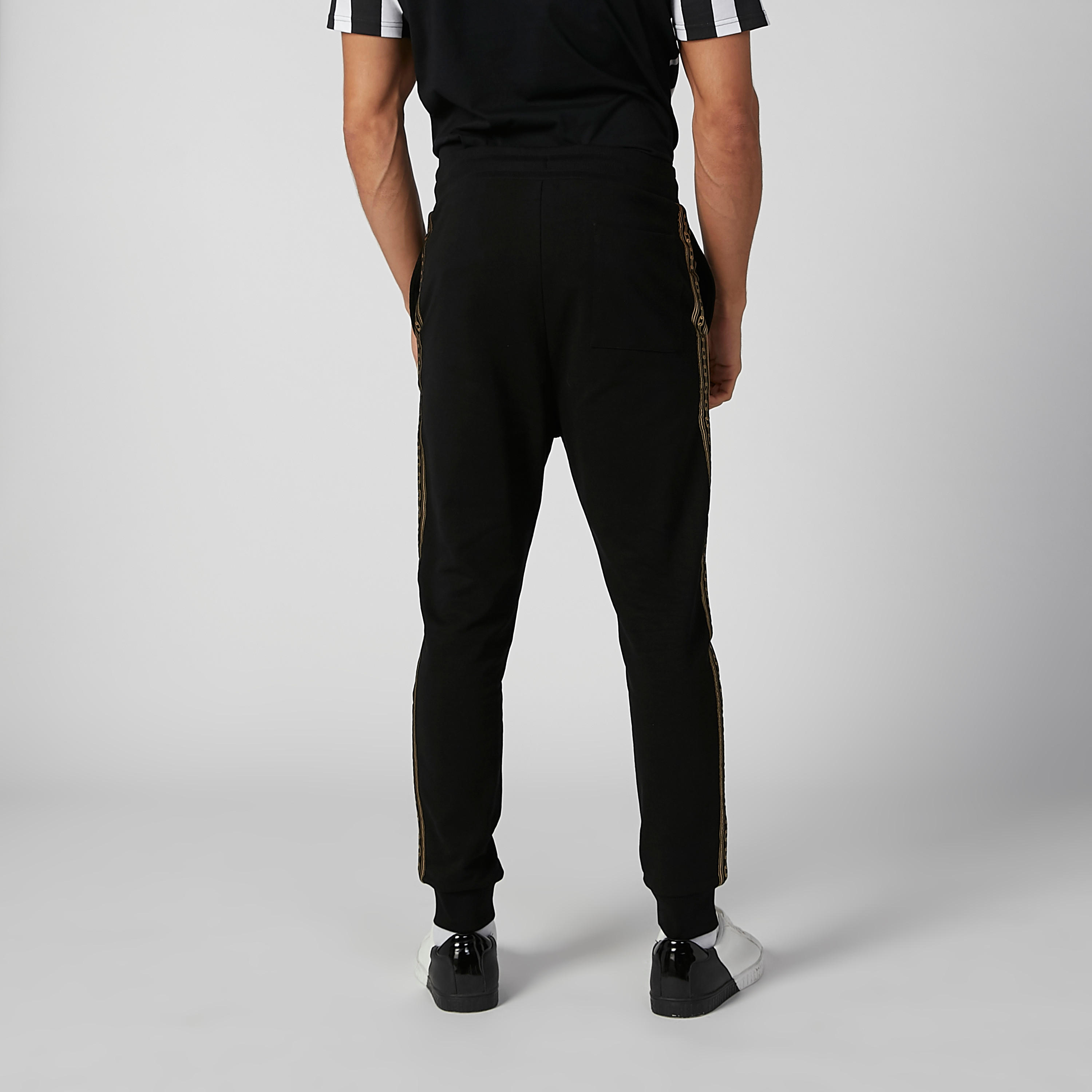 بنطلون رياضي سادة بجيوب وشريطة-men-clothing-bottoms-joggers-image-5