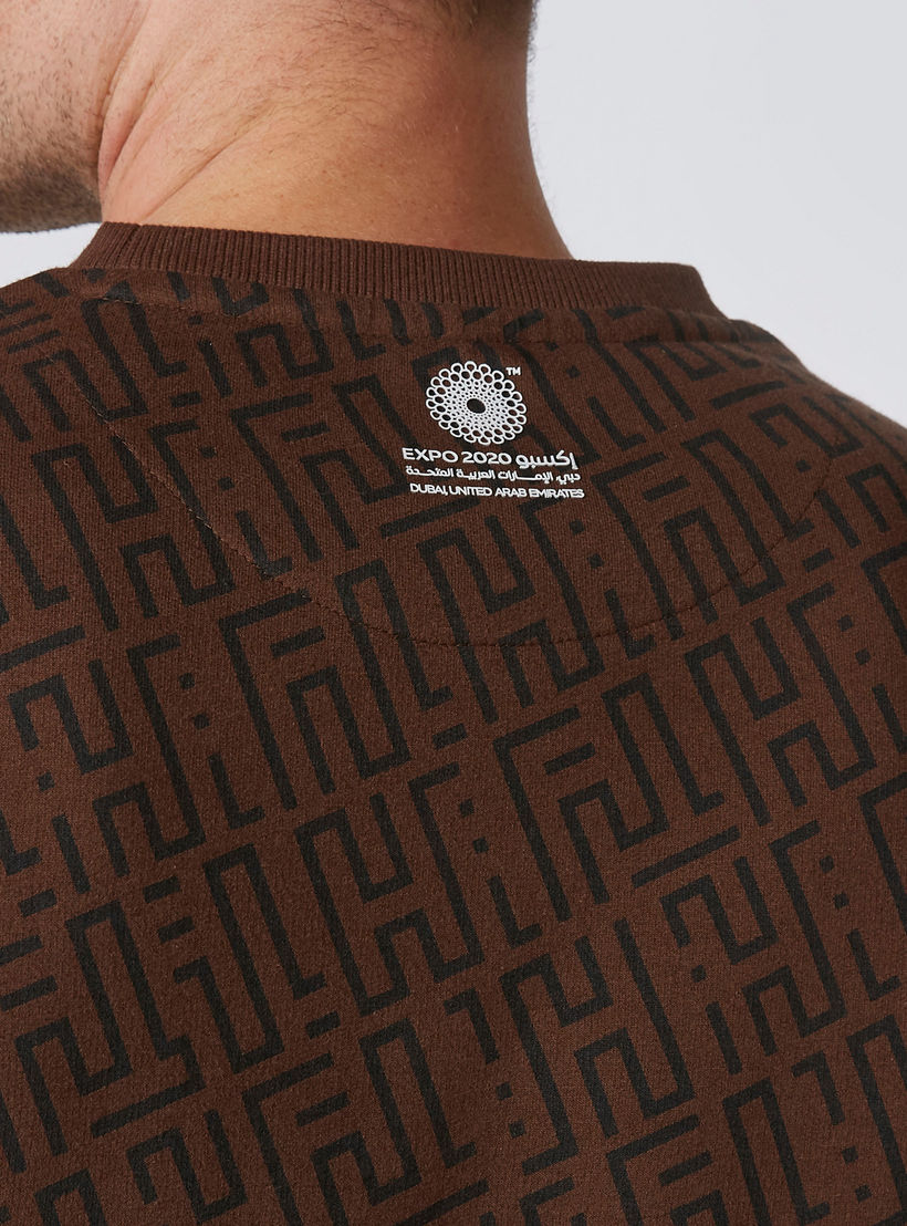 تيشيرت مستدام سليم بطبعات وياقة مستديرة-men-clothing-tshirtsandpolos-tshirts-image-2