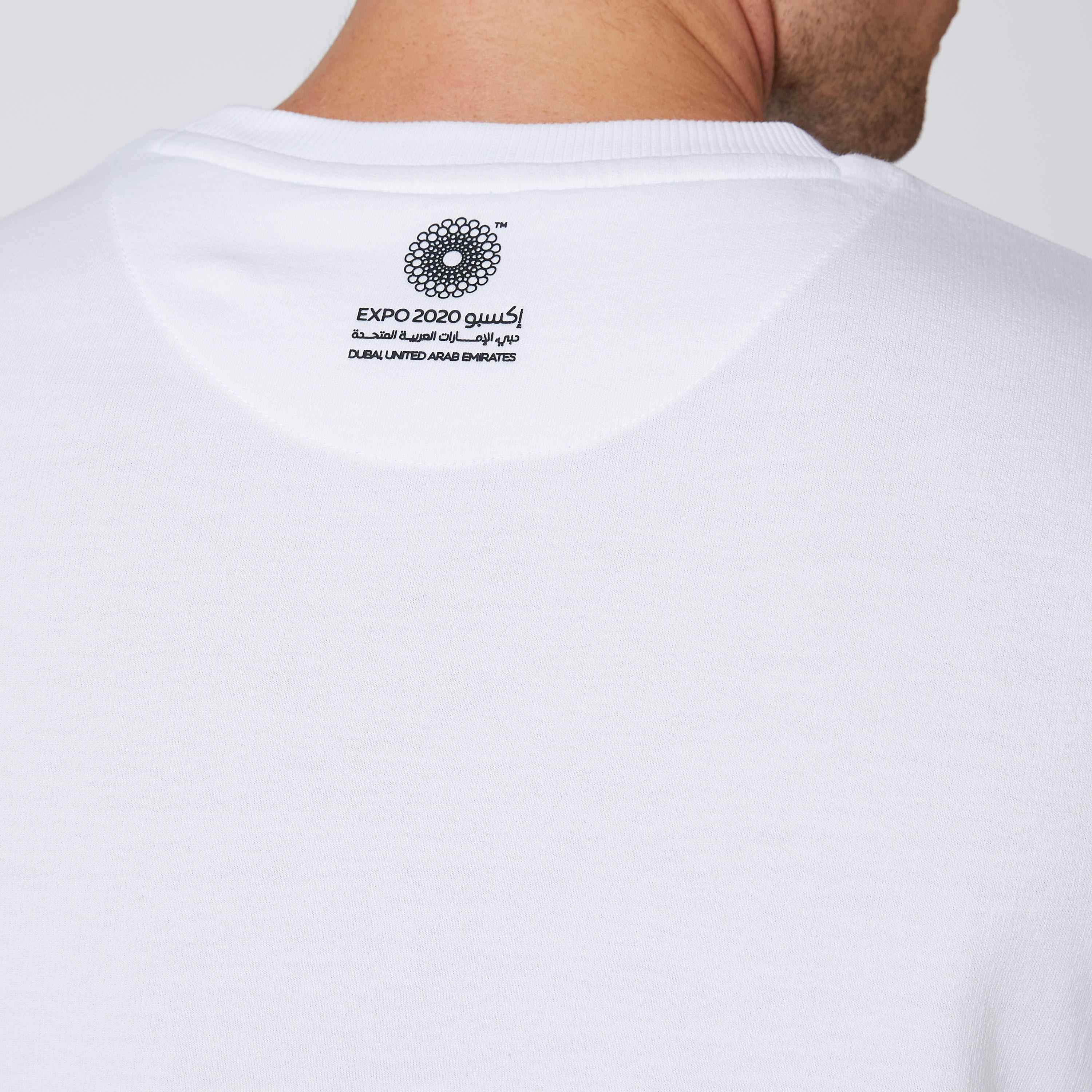 تيشيرت مستدام سليم بطبعات وياقة مستديرة إكسبو 2020-men-clothing-tshirtsandpolos-tshirts-image-4