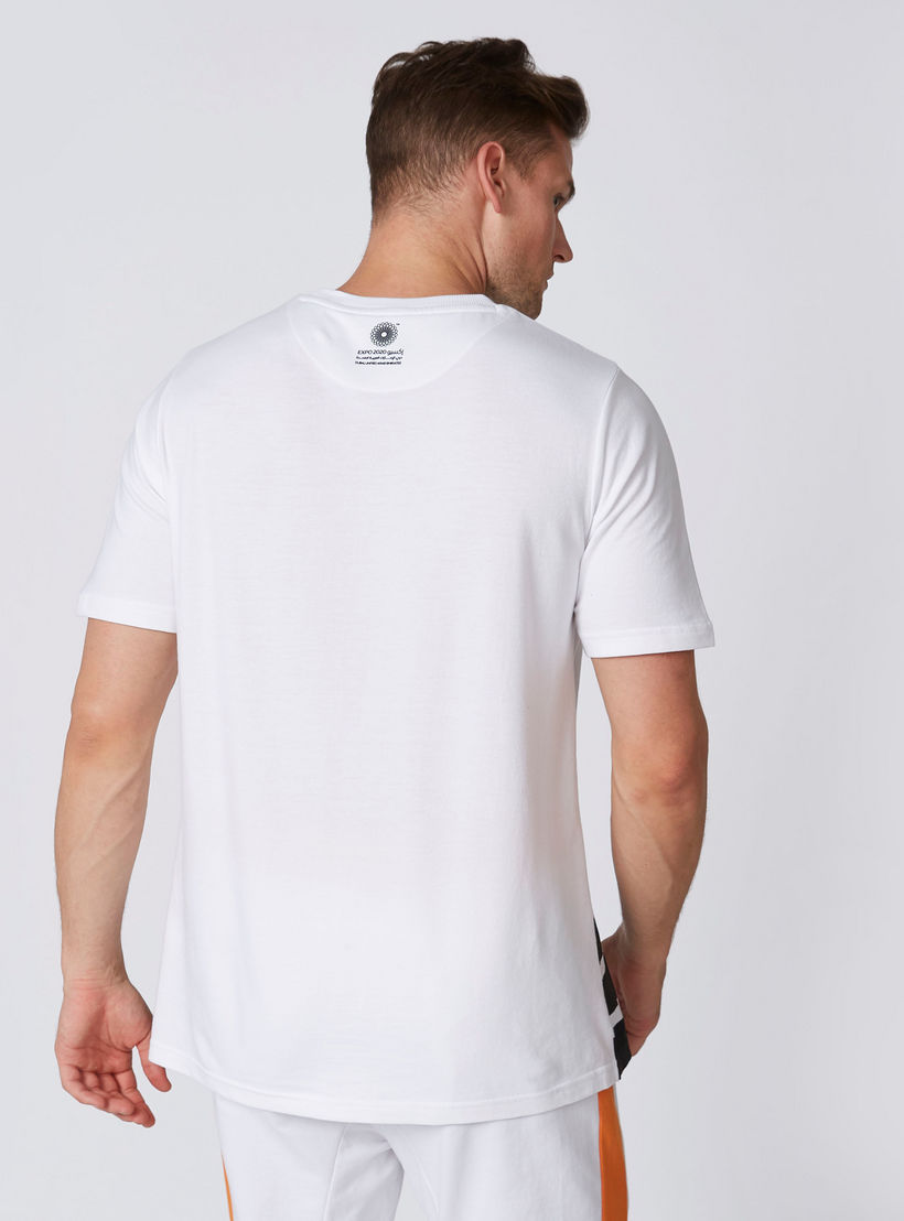 تيشيرت مستدام سليم بطبعات وياقة مستديرة إكسبو 2020-men-clothing-tshirtsandpolos-tshirts-image-5