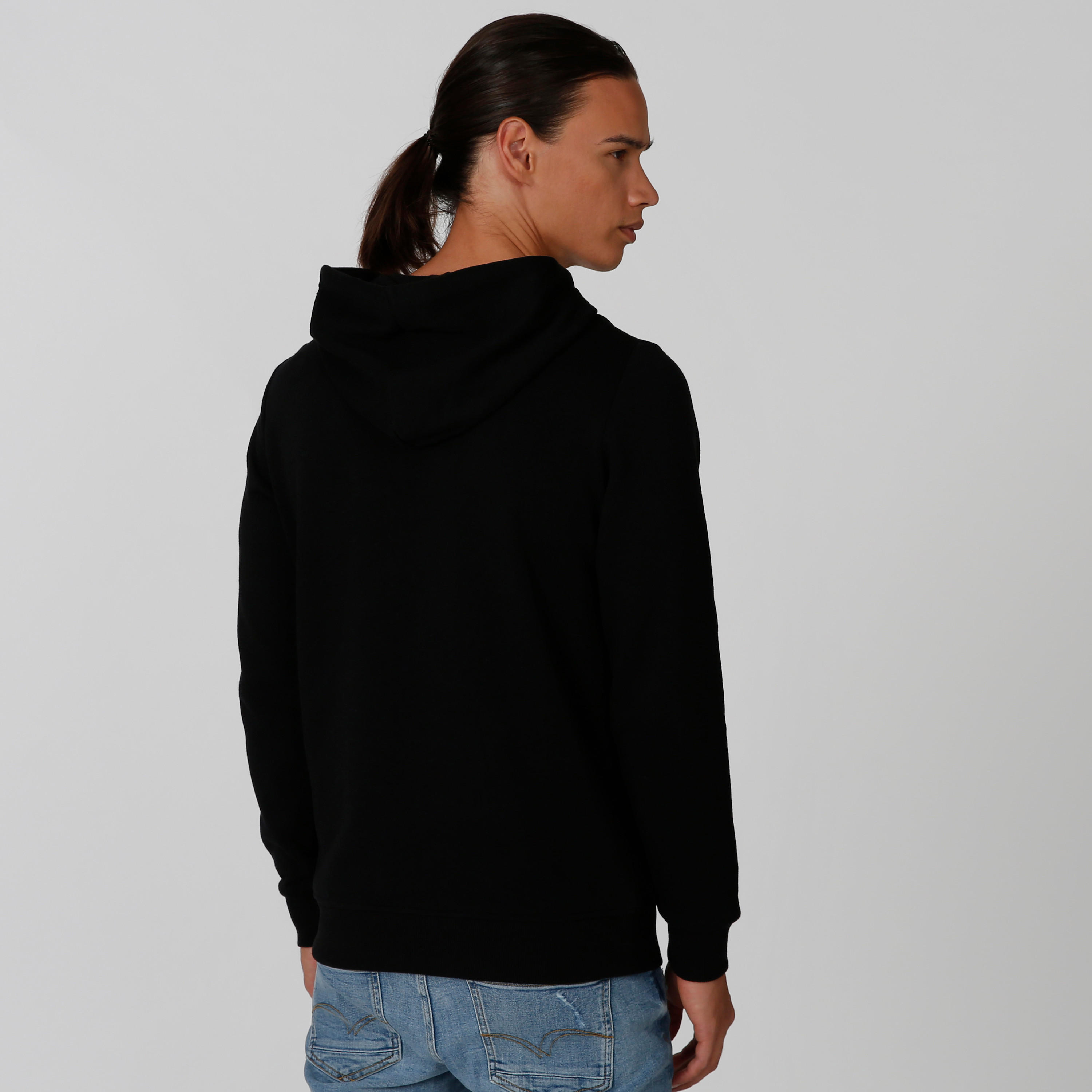 Sustainable Printed  Sweatshirt with Long Sleeves and Hood-men-winterwear-hoodiesandsweatshirts-image-2