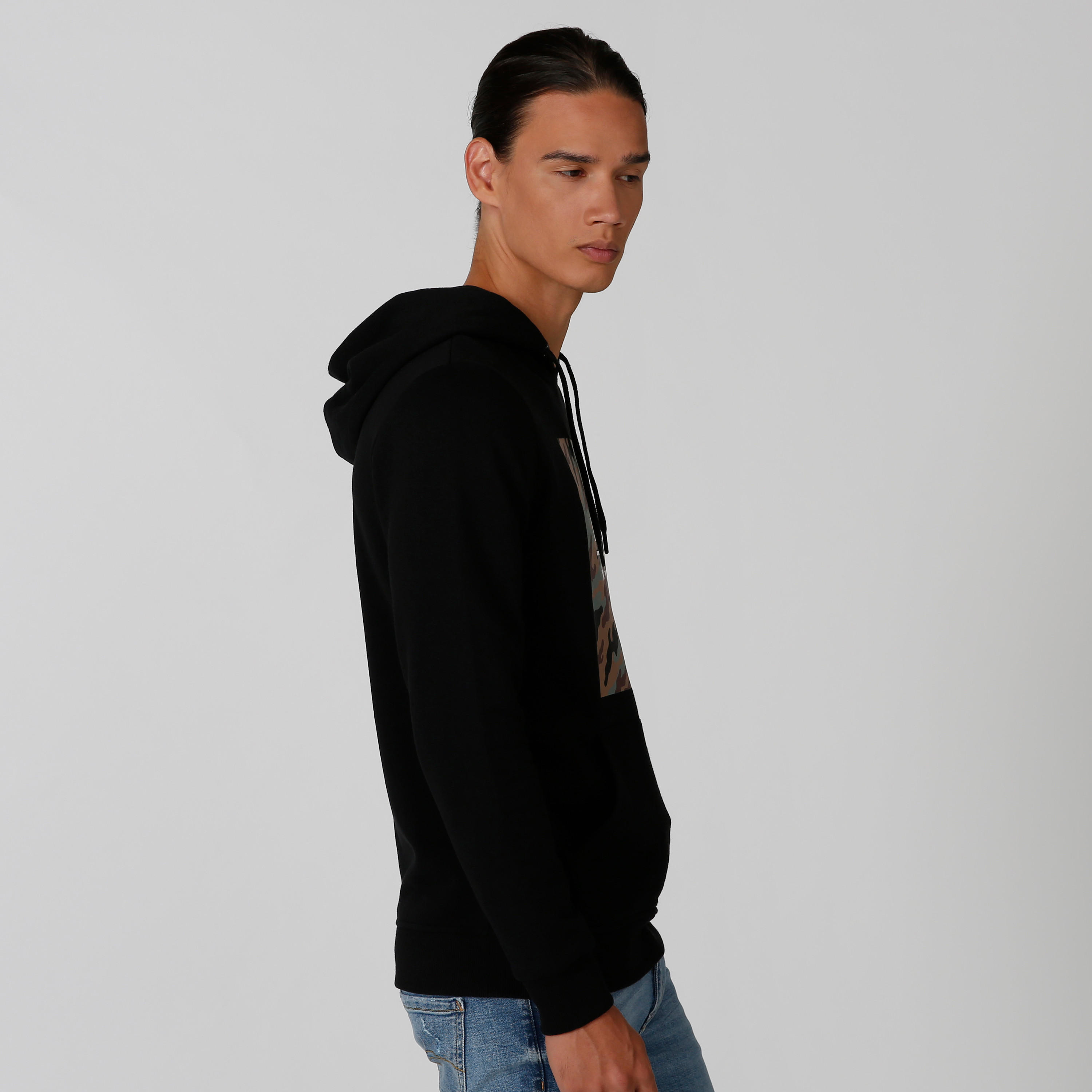 Sustainable Printed  Sweatshirt with Long Sleeves and Hood-men-winterwear-hoodiesandsweatshirts-image-4