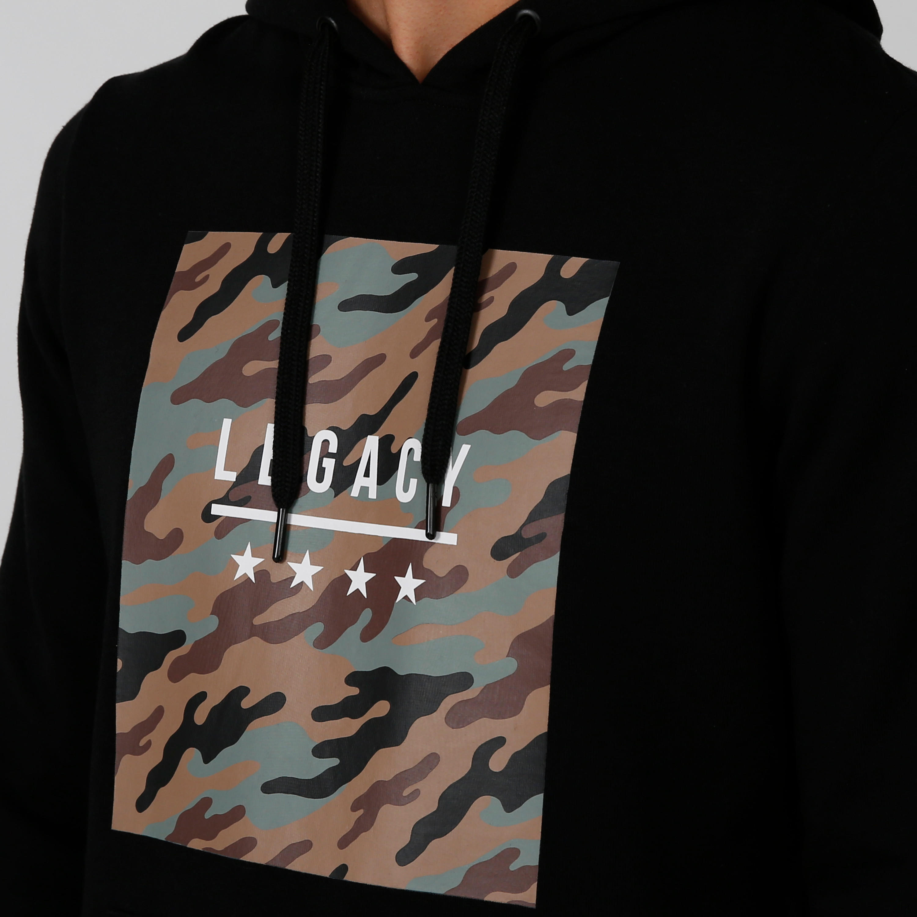 Sustainable Printed  Sweatshirt with Long Sleeves and Hood-men-winterwear-hoodiesandsweatshirts-image-5