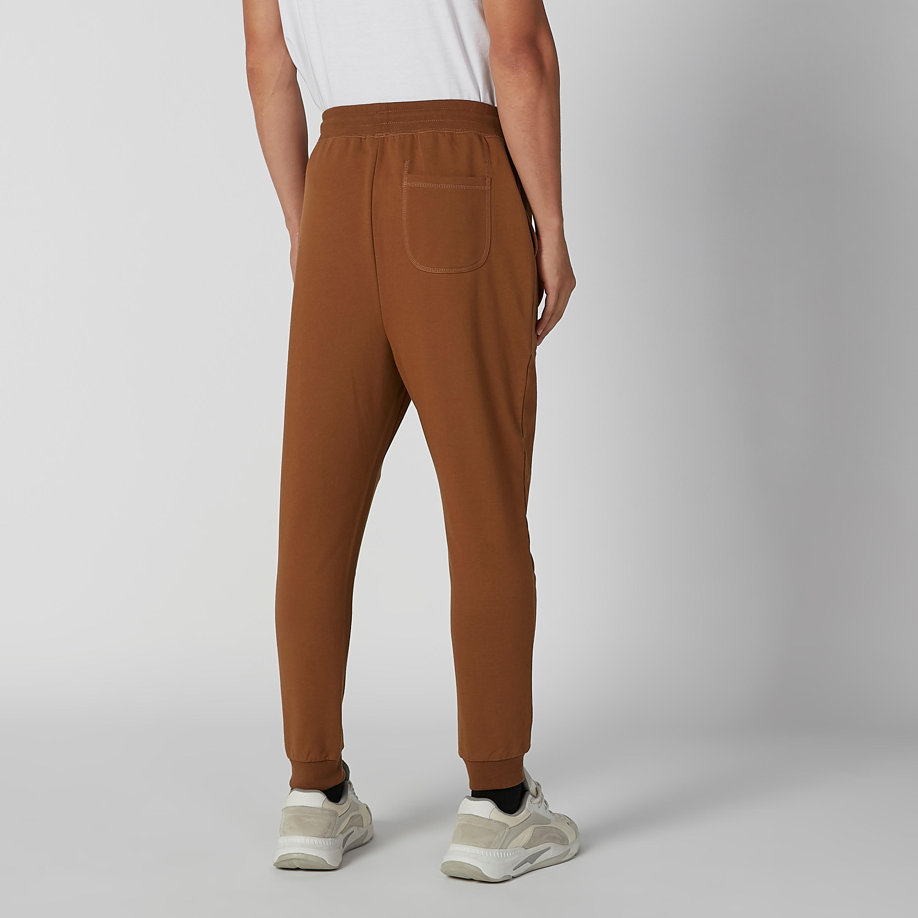 بنطال رياضي سادة برباط وجيوب-men-clothing-bottoms-joggers-image-1