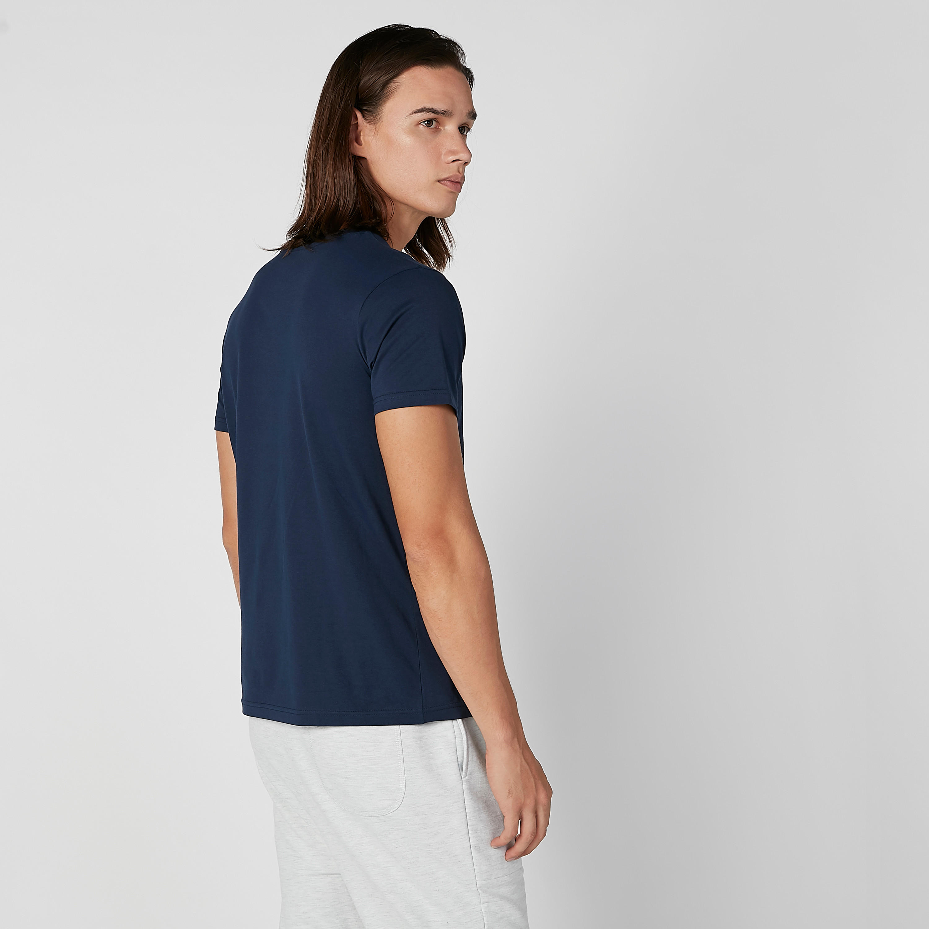 تيشيرت سليم بياقة مستديرة وأكمام قصيرة وطبعات-men-clothing-tshirtsandpolos-tshirts-image-5