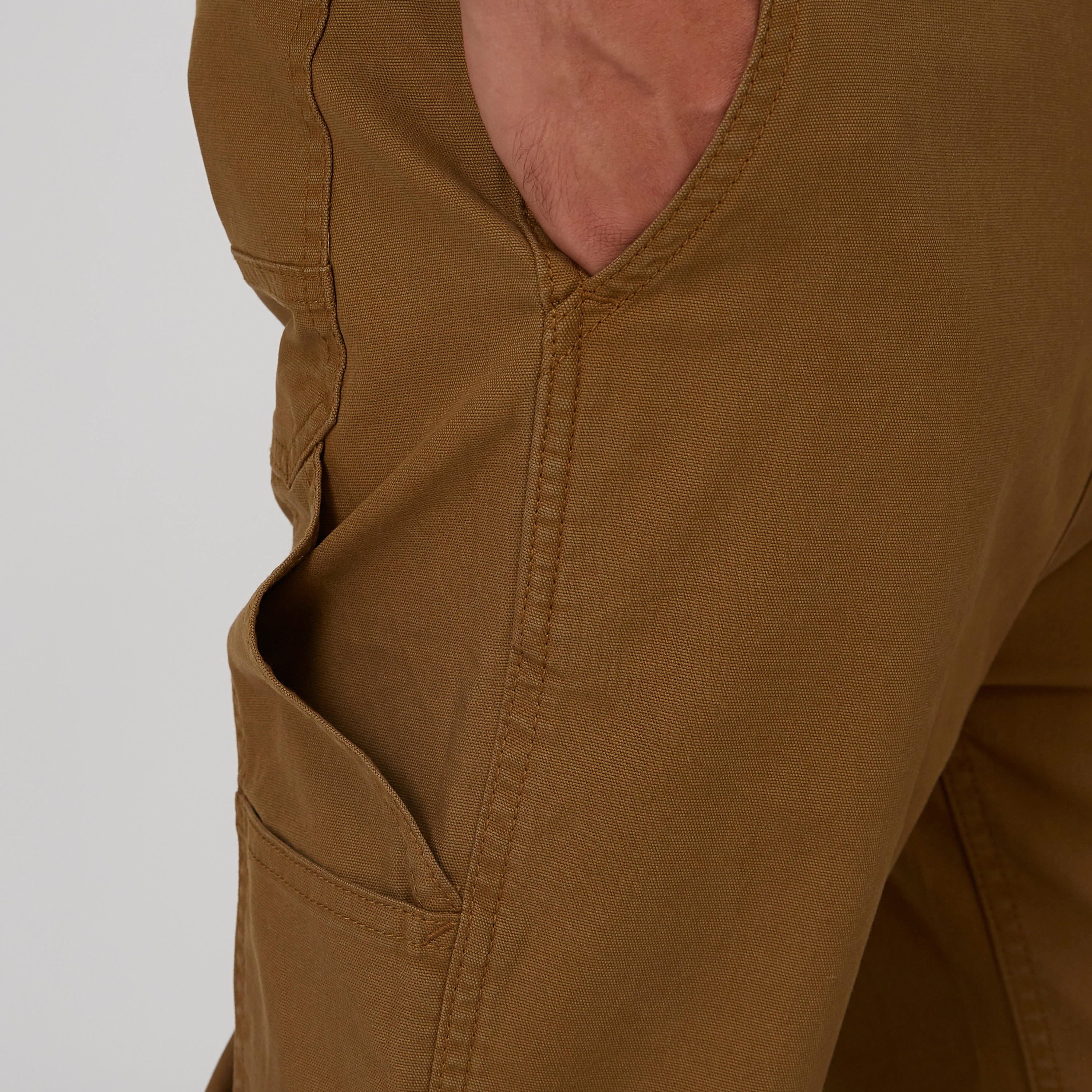 بنطلون قصير سكيني سادة بخصر منخفض وجيوب-men-clothing-bottoms-trousersandchinos-trousers-image-4