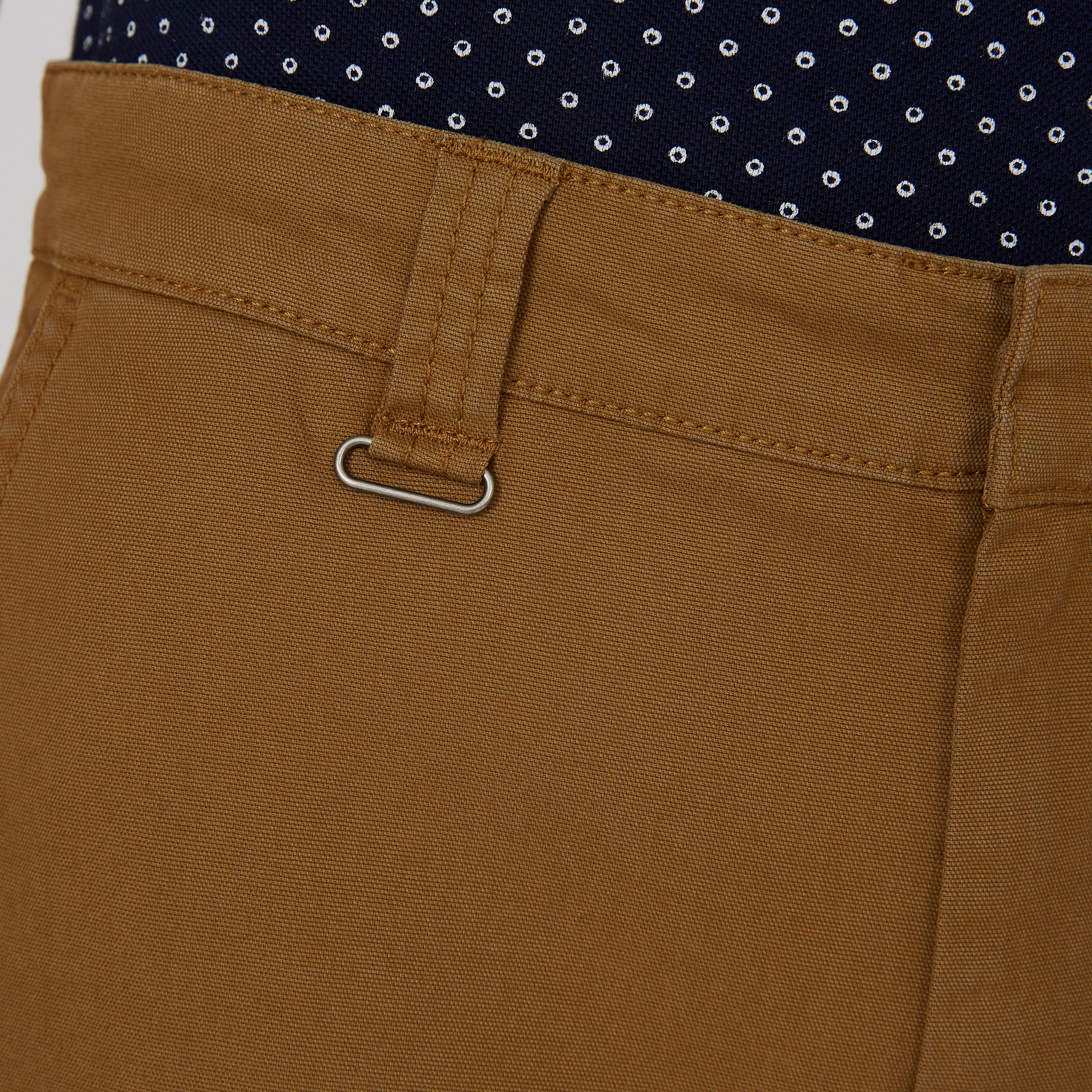بنطلون قصير سكيني سادة بخصر منخفض وجيوب-men-clothing-bottoms-trousersandchinos-trousers-image-6