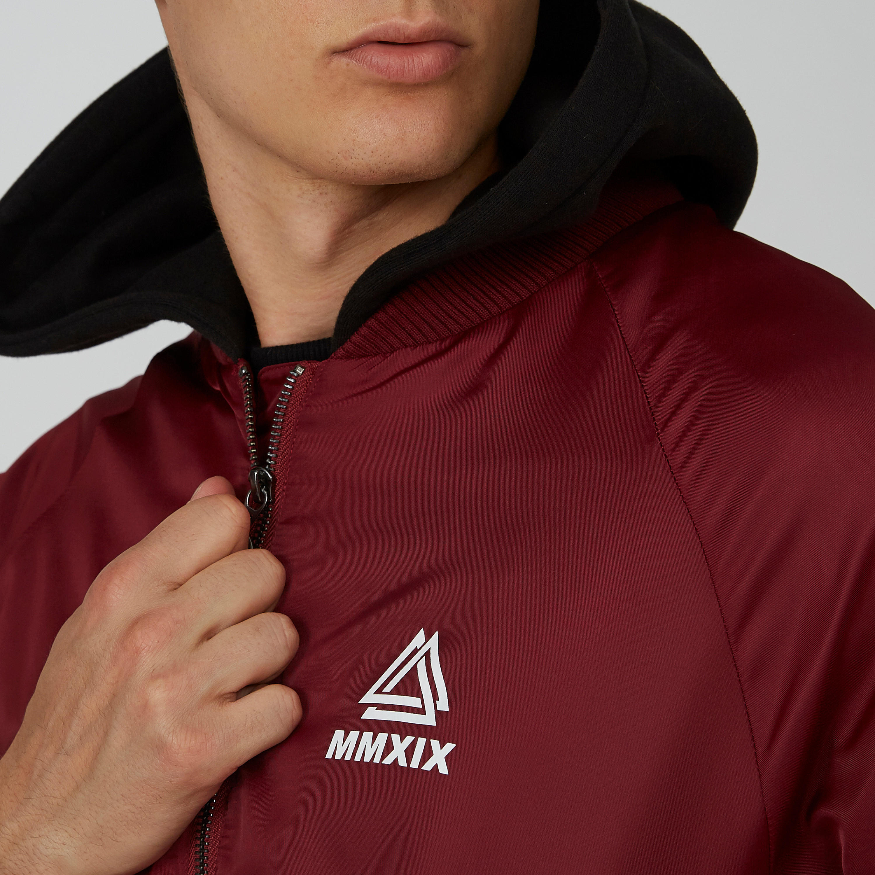 Printed Jacket with Long Sleeves and Hood-men-clothing-jacketsandblazers-jackets-image-6