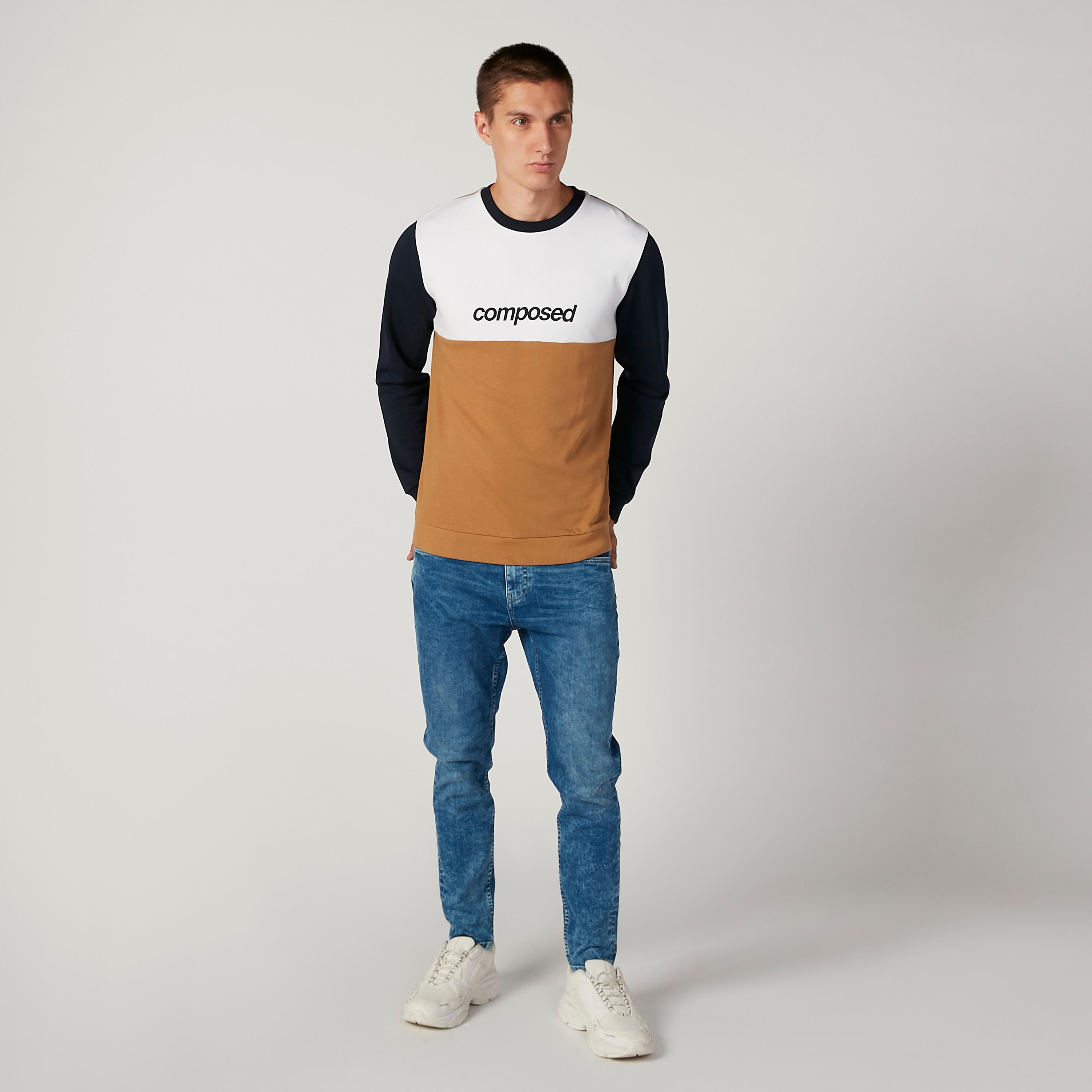 Sustainable Printed with Crew Neck and Long Sleeves-men-winterwear-hoodiesandsweatshirts-image-2