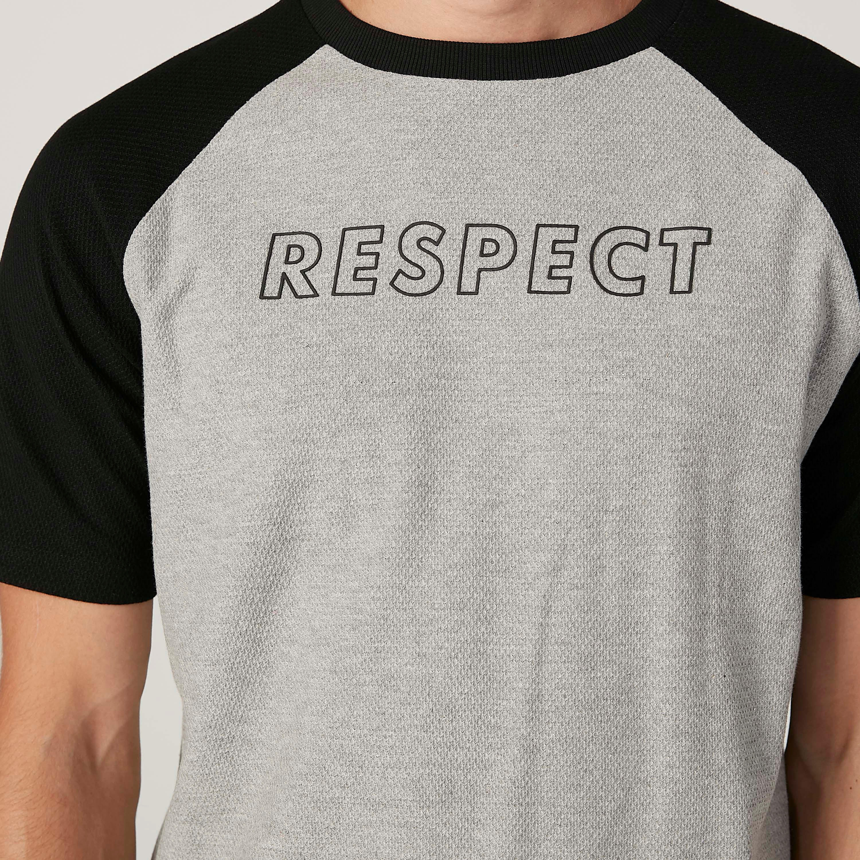 Printed Round Neck T-shirt with Raglan Sleeves-men-clothing-tshirtsandpolos-tshirts-image-3