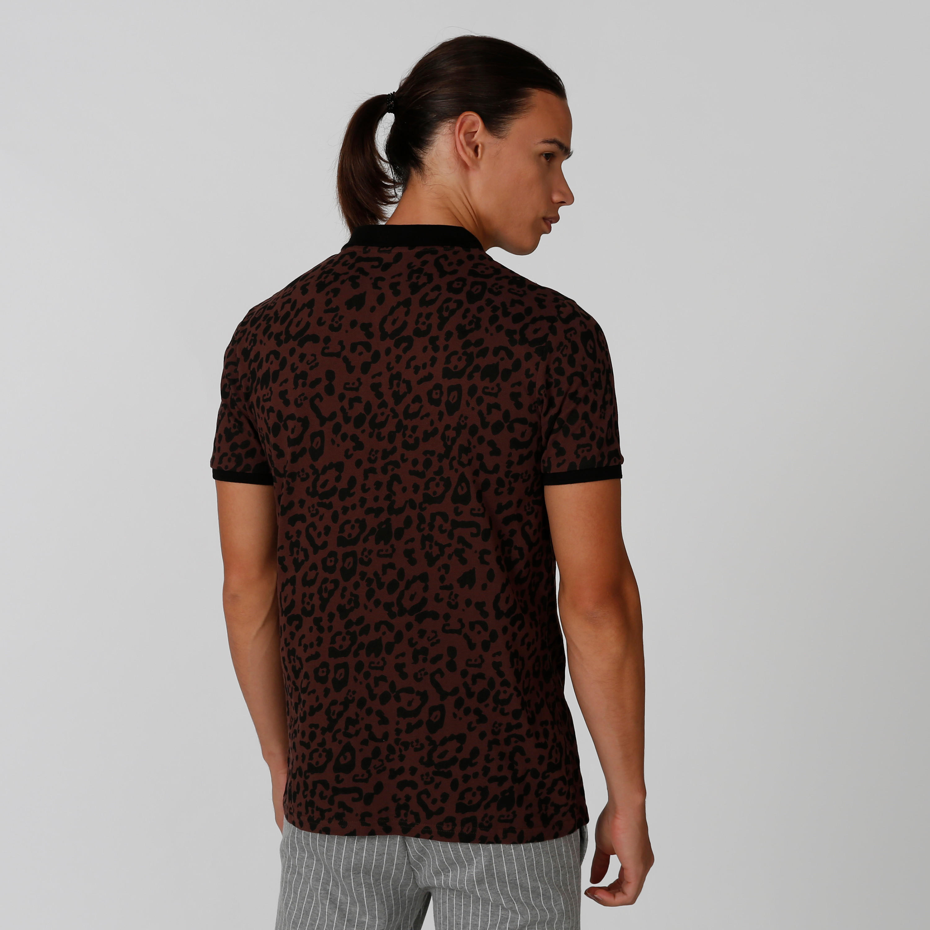 تيشيرت بولو بأكمام قصيرة وطبعات حيوانات-men-clothing-tshirtsandpolos-polos-image-2