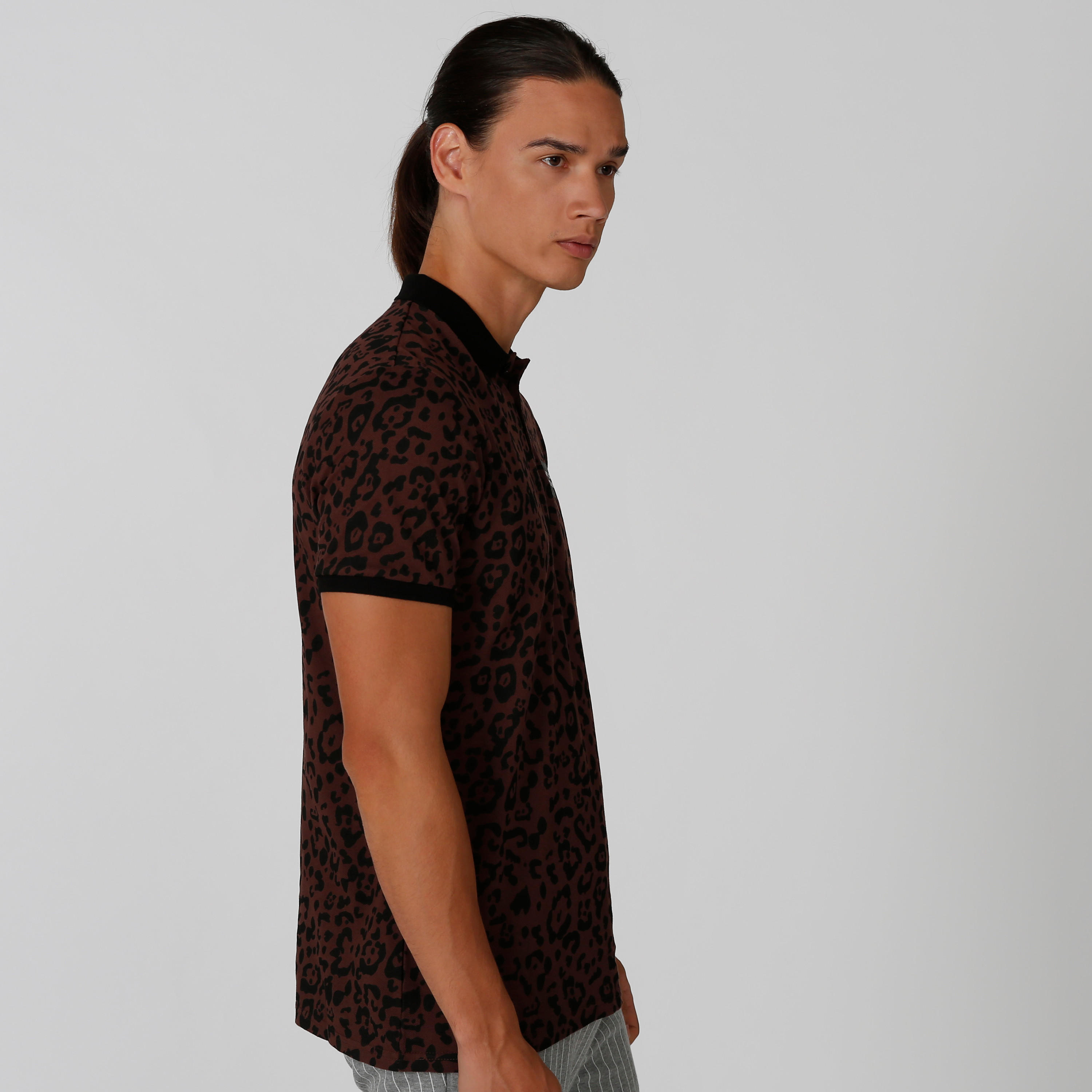 تيشيرت بولو بأكمام قصيرة وطبعات حيوانات-men-clothing-tshirtsandpolos-polos-image-3