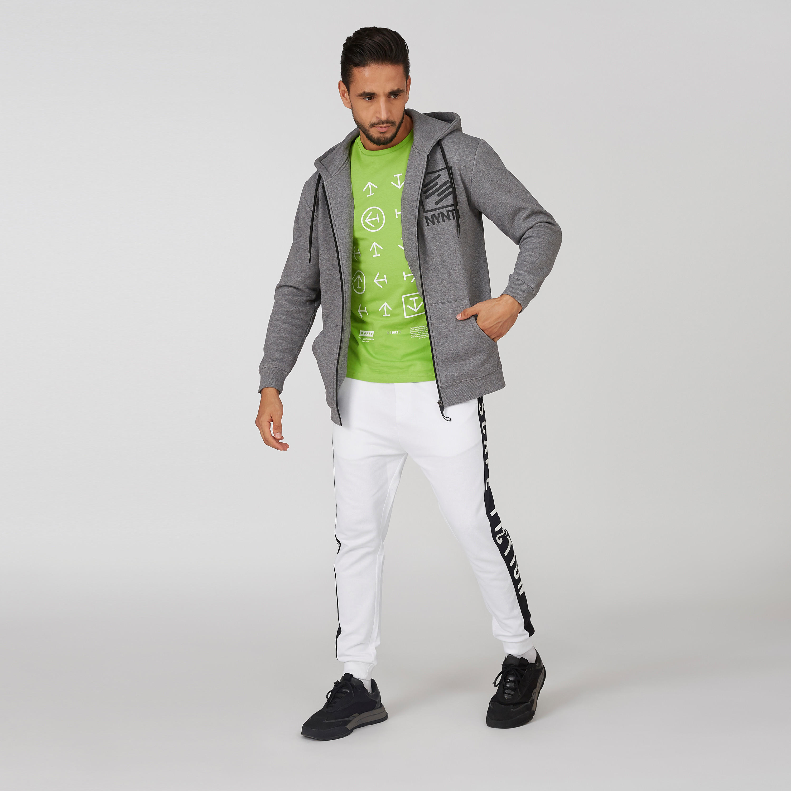 Printed Jacket with Long Sleeves and Pockets-men-clothing-jacketsandblazers-jackets-image-5