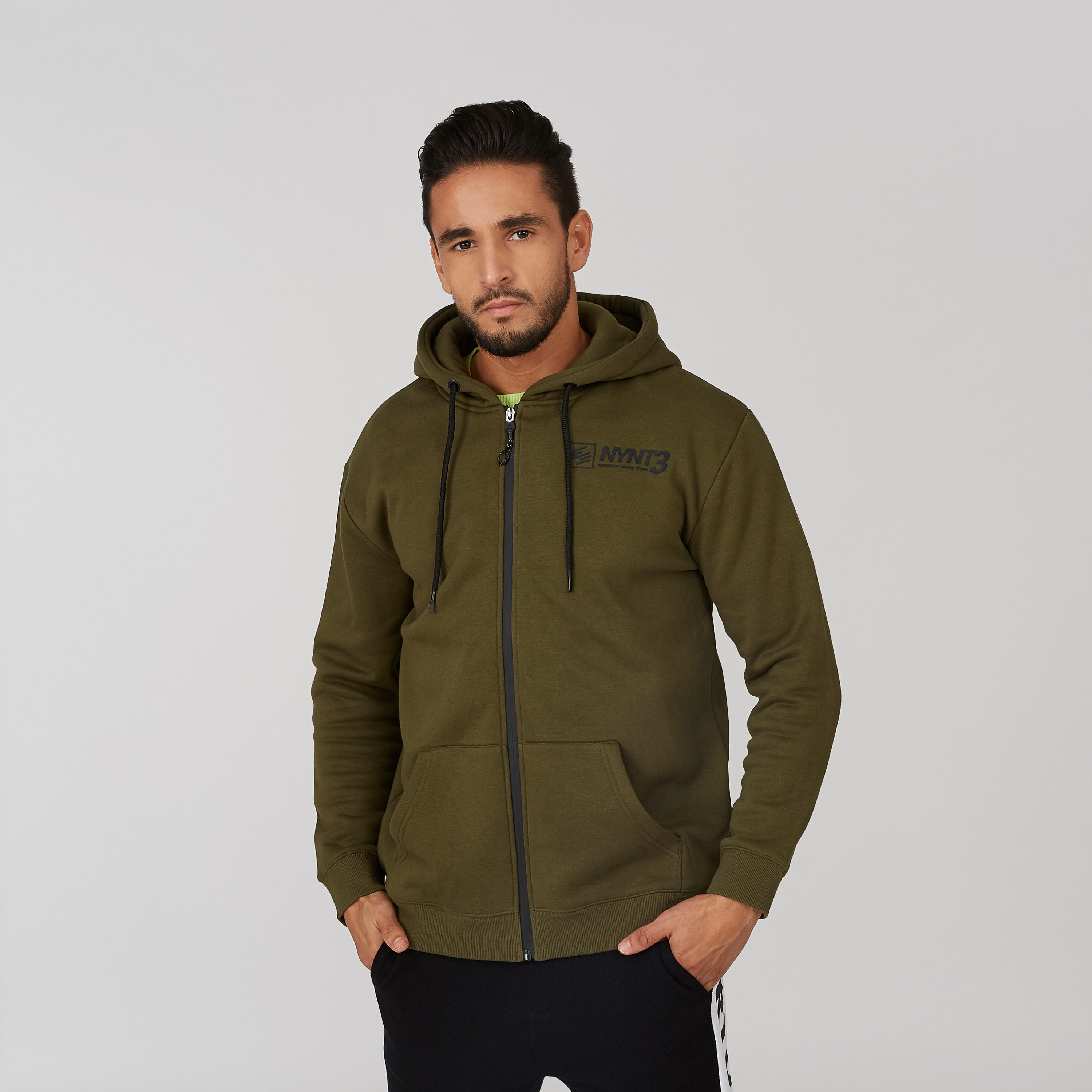 Printed Jacket with Long Sleeves and Slant Pockets-men-clothing-jacketsandblazers-jackets-image-3