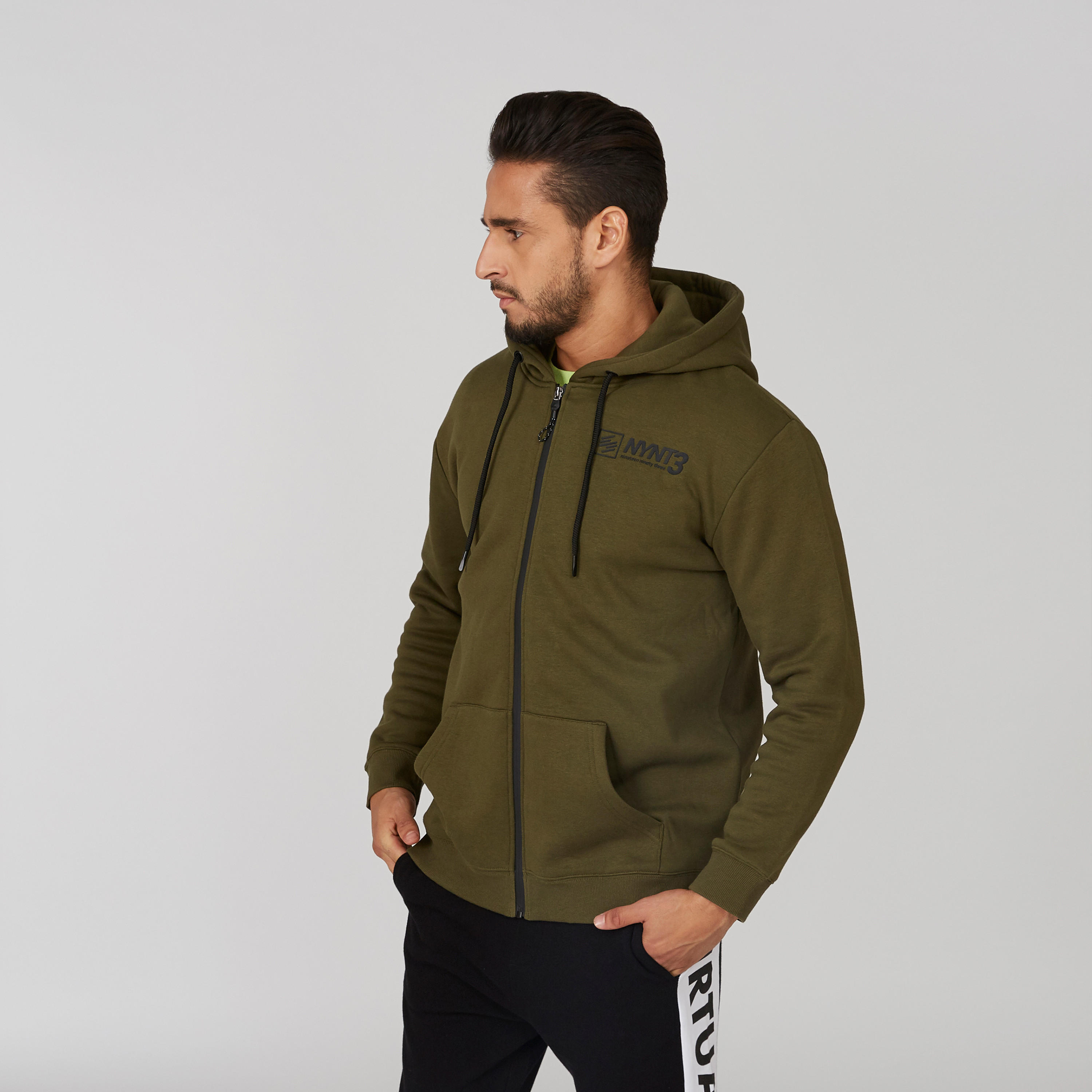 Printed Jacket with Long Sleeves and Slant Pockets-men-clothing-jacketsandblazers-jackets-image-4