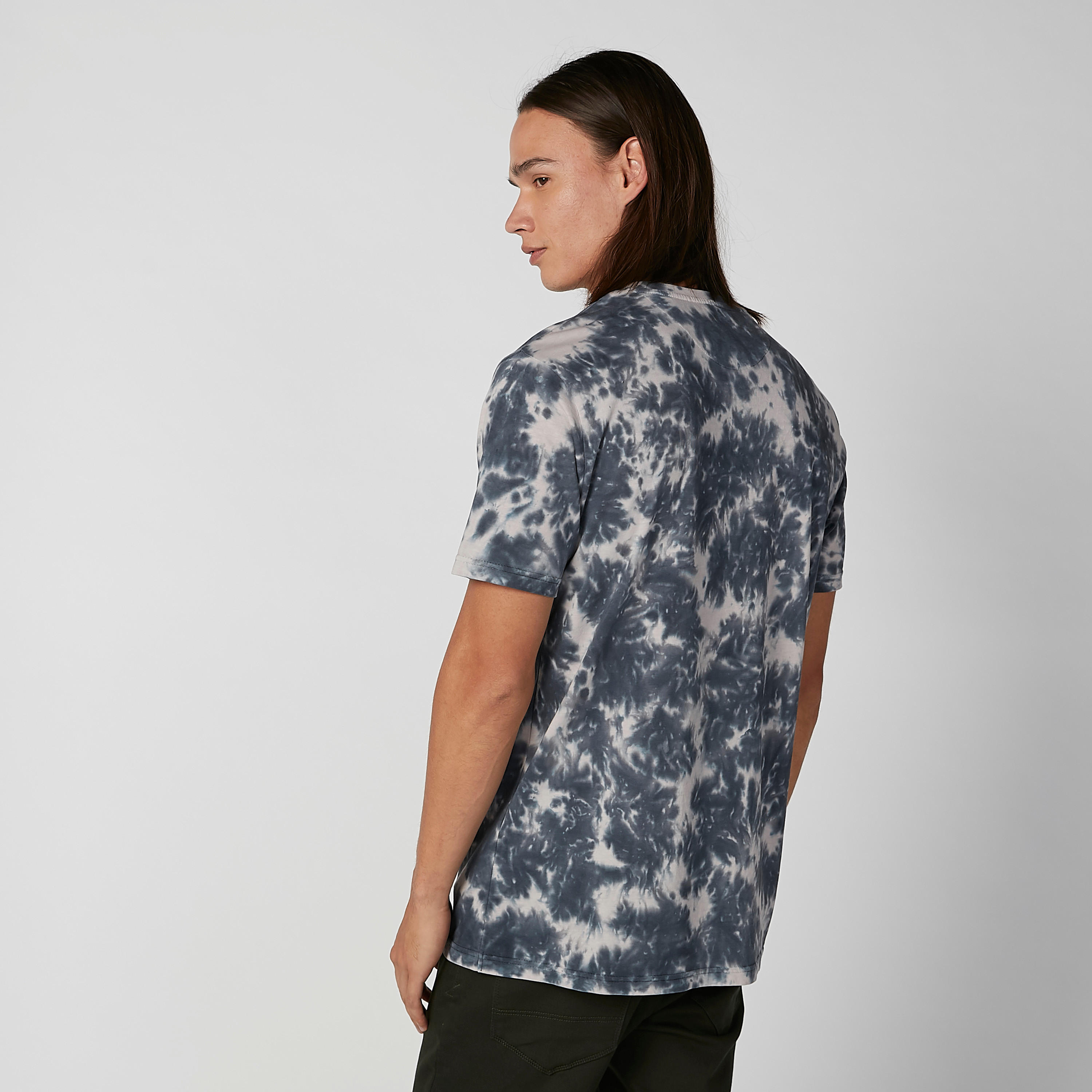Printed T-shirt with Round Neck and Short Sleeves-men-clothing-tshirtsandpolos-tshirts-image-4