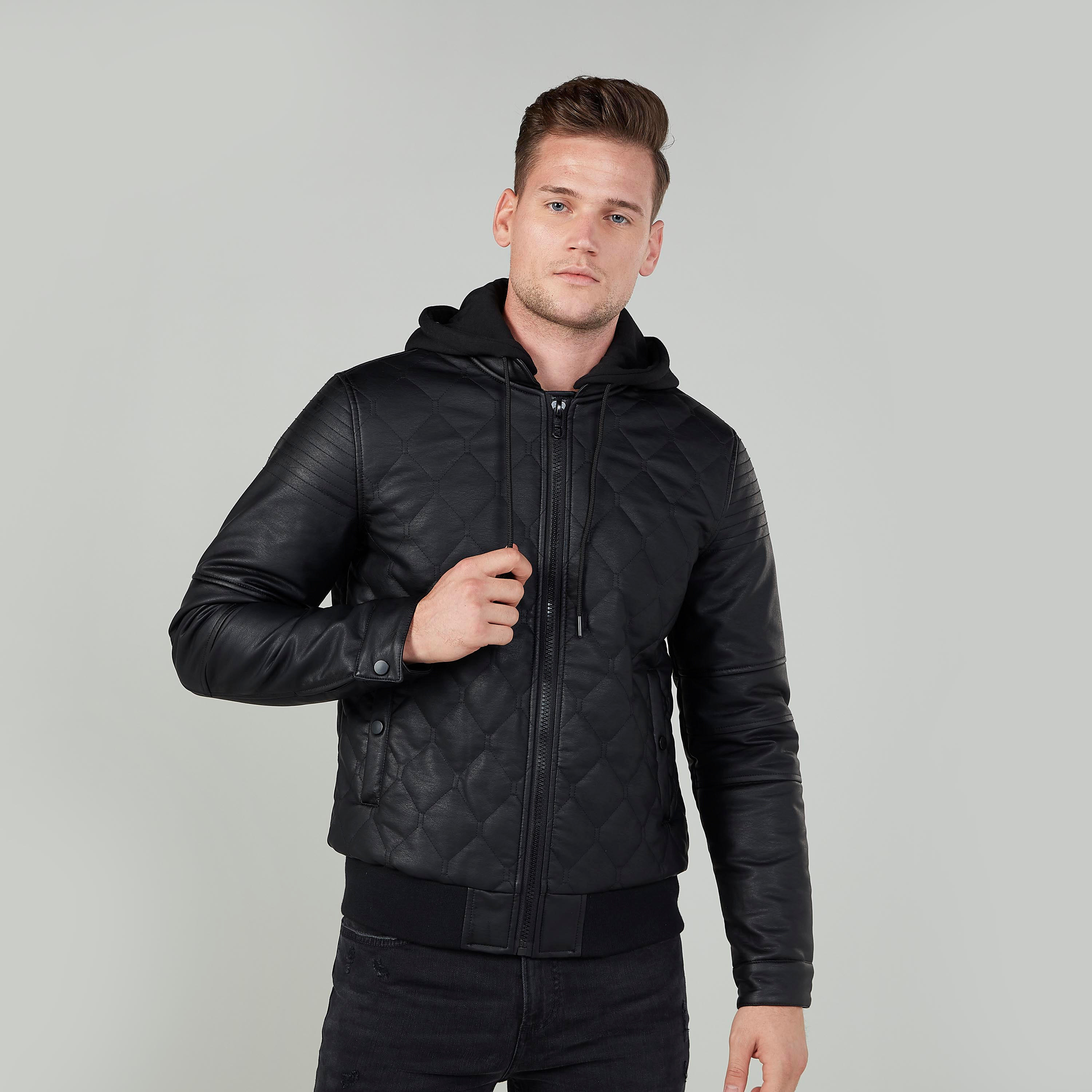جاكيت مُبطن بقُبعة وأكمام طويلة-men-clothing-jacketsandblazers-jackets-image-1