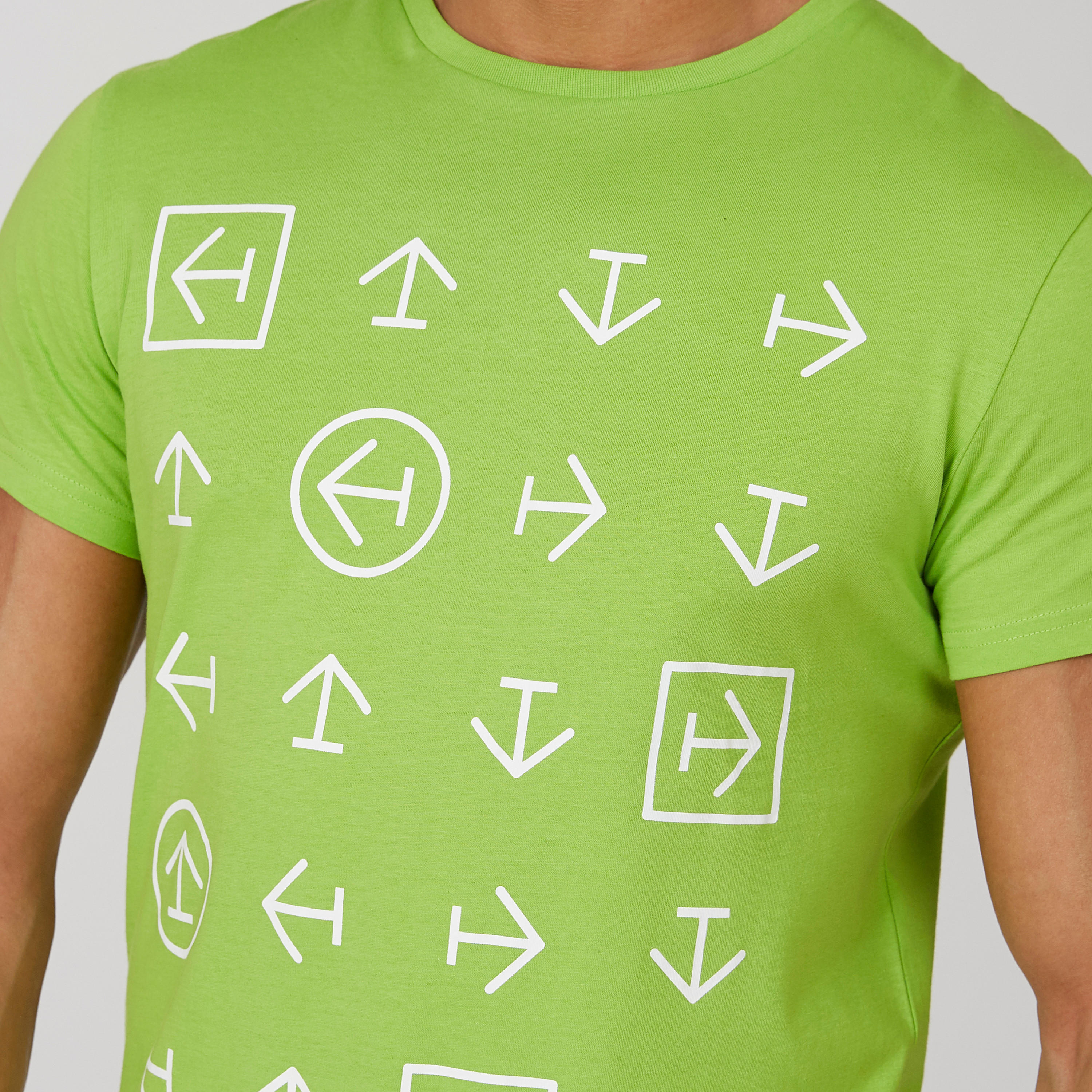 Printed T-shirt with Round Neck and Short Sleeves-men-clothing-tshirtsandpolos-tshirts-image-5