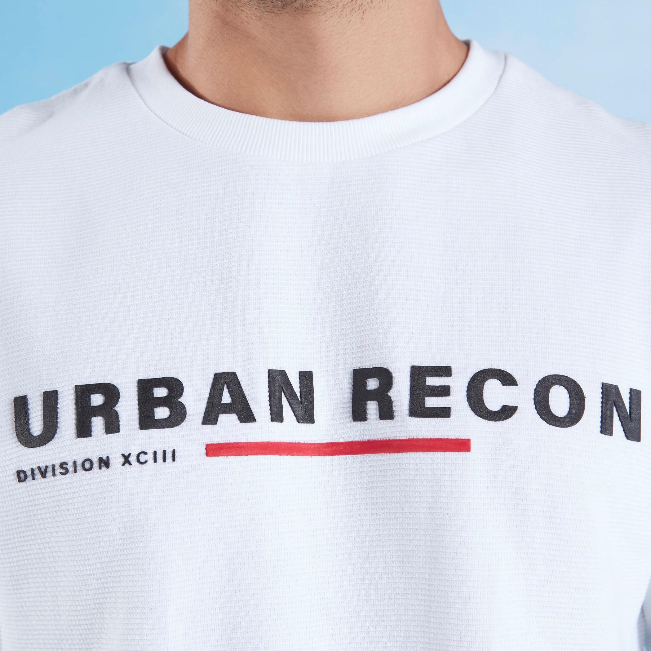 Printed T-shirt with Crew Neck and Short Sleeves-men-clothing-tshirtsandpolos-tshirts-image-3