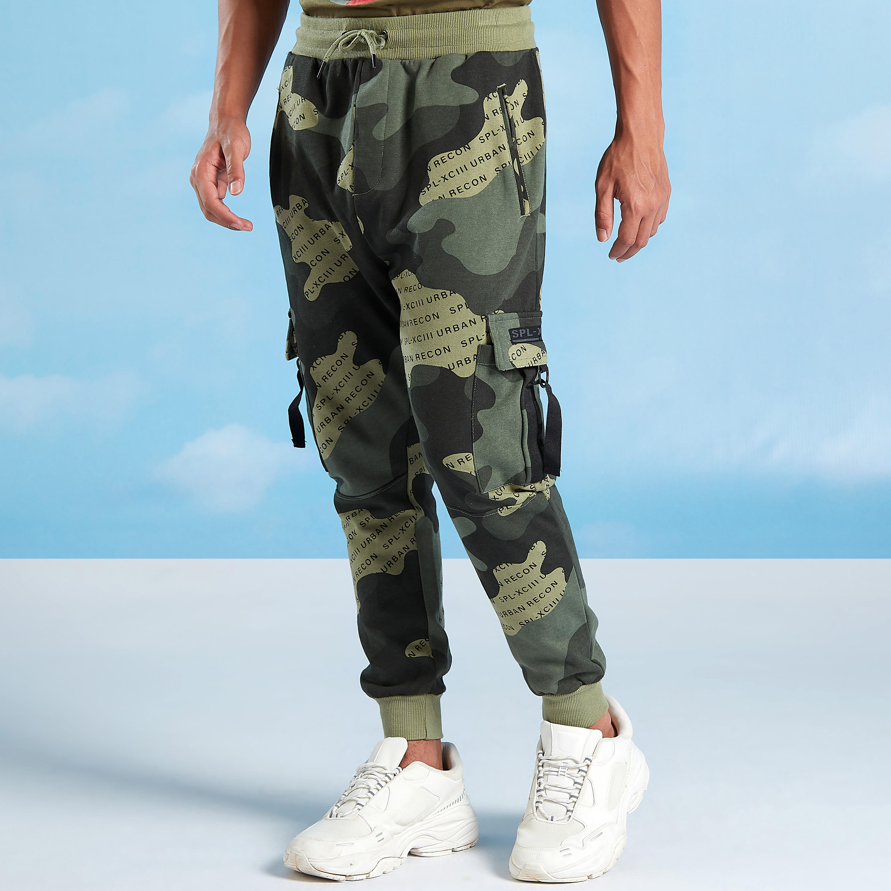 Printed Jog Pants with Pocket Detail and Elasticised Waistband-men-clothing-bottoms-joggers-image-1