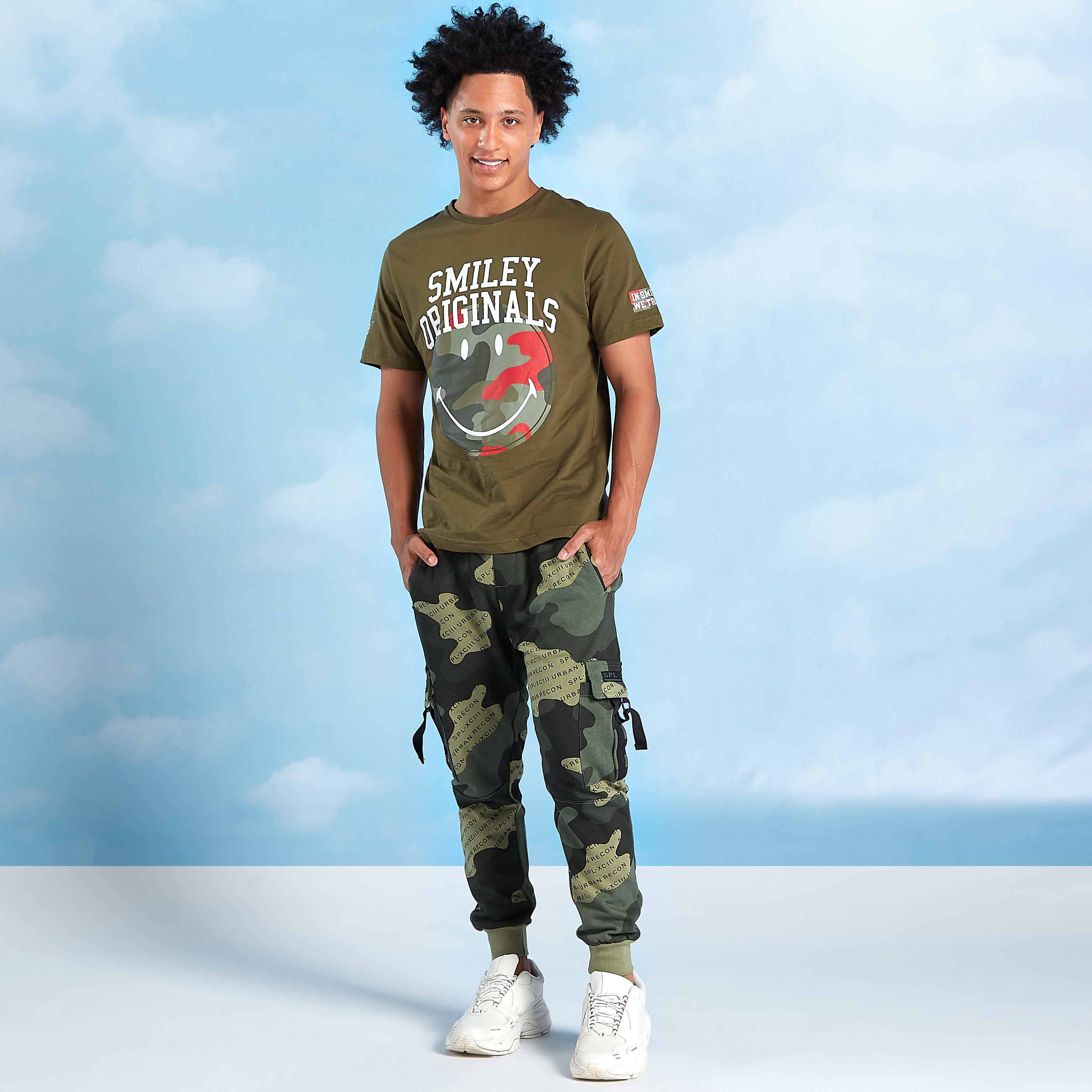 Printed Jog Pants with Pocket Detail and Elasticised Waistband-men-clothing-bottoms-joggers-image-2