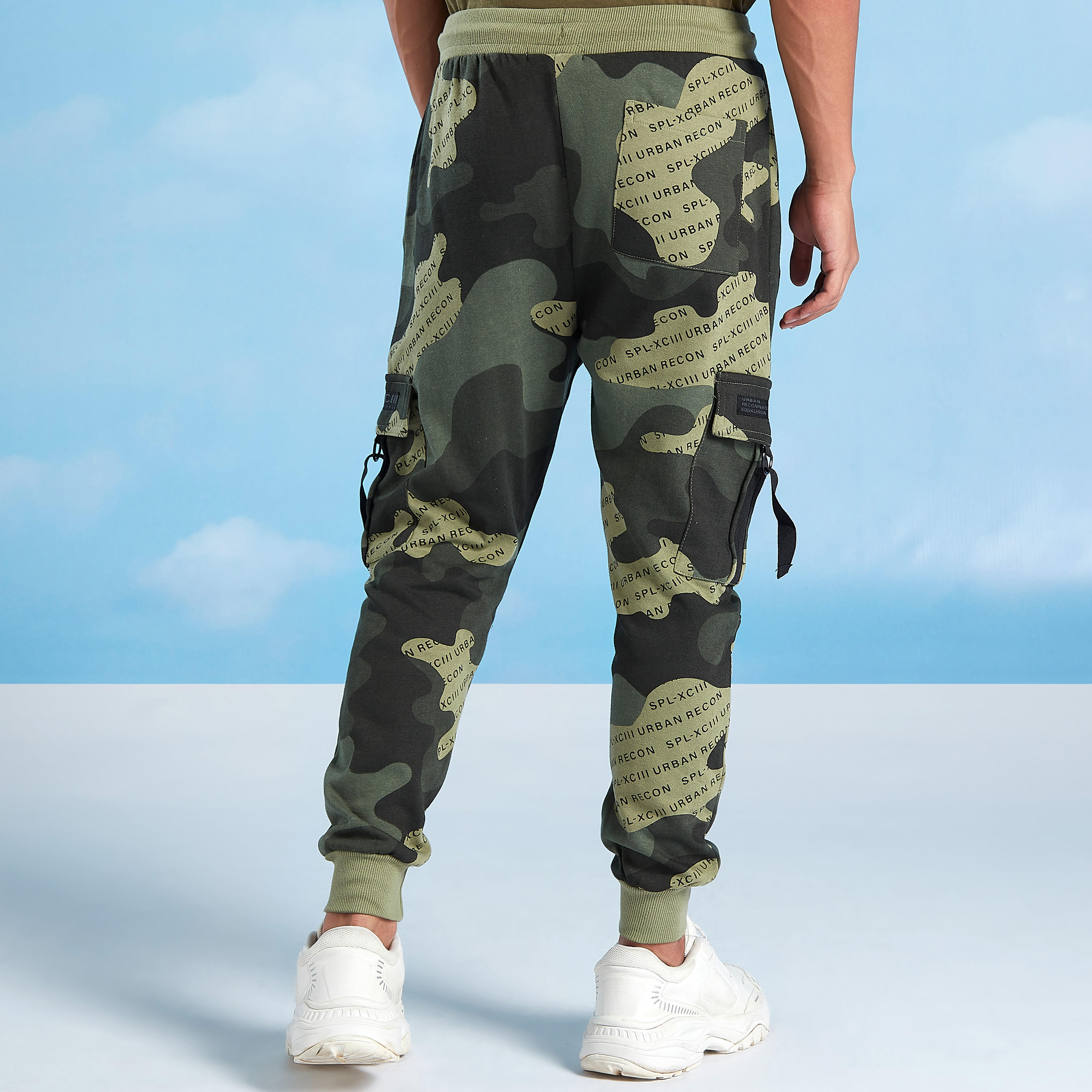 Printed Jog Pants with Pocket Detail and Elasticised Waistband-men-clothing-bottoms-joggers-image-4