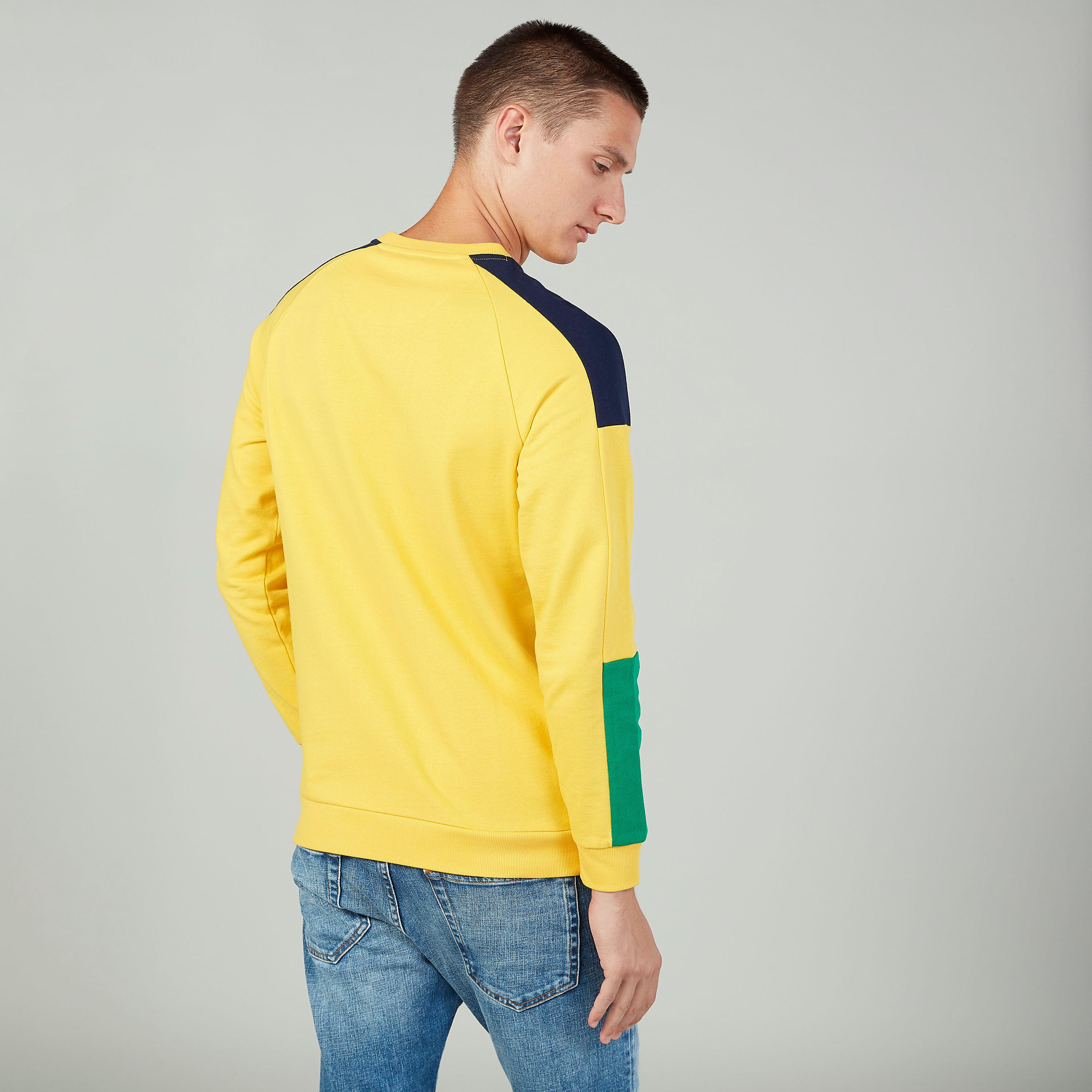 Slim Fit Printed Sweater with Crew Neck and Long Sleeves-men-winterwear-hoodiesandsweatshirts-image-4