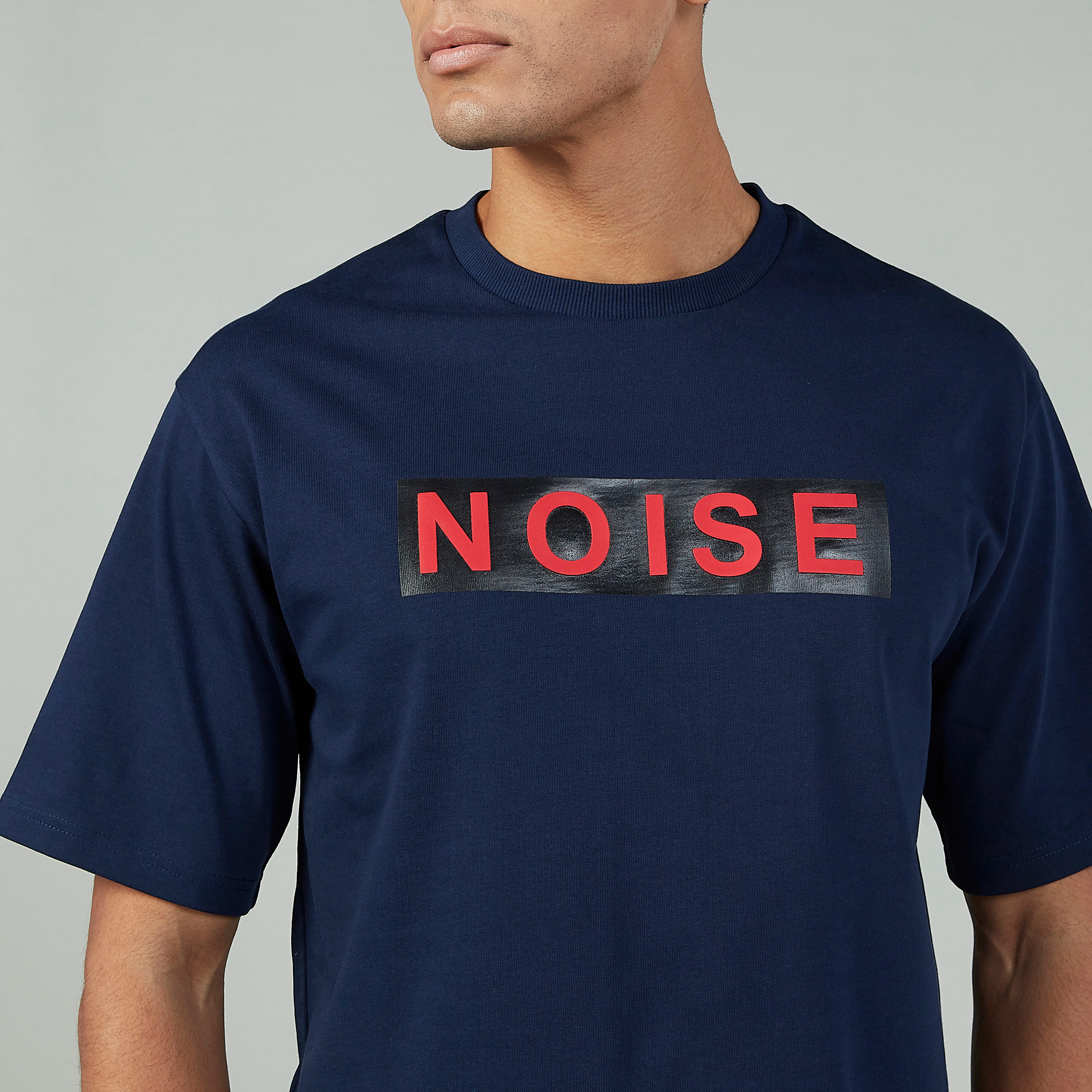 Printed T-shirt with Crew Neck and Short Sleeves-men-clothing-tshirtsandpolos-tshirts-image-3