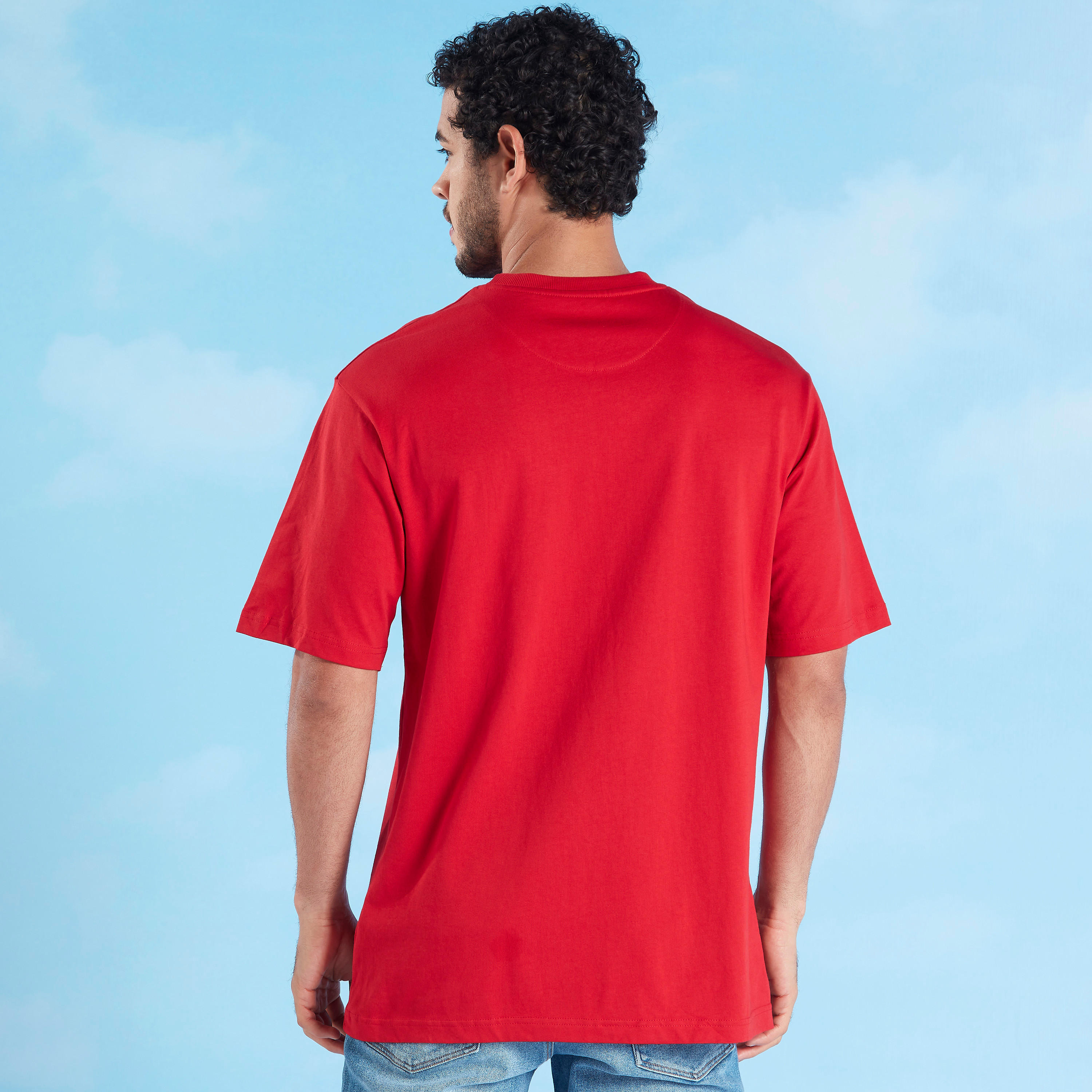 تيشيرت بياقة ضيّقة وأكمام قصيرة وطبعات-men-clothing-tshirtsandpolos-tshirts-image-1