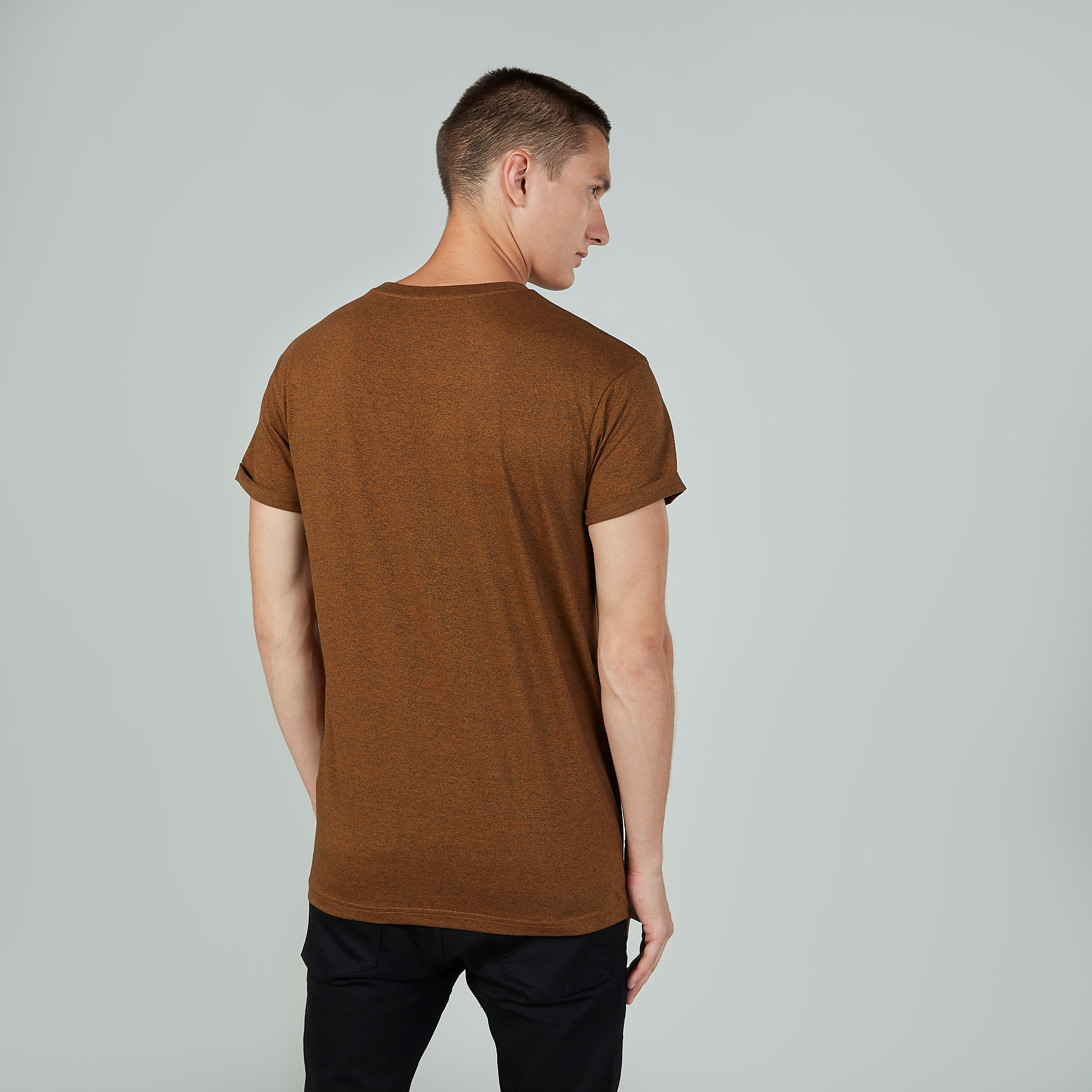 Printed T-shirt with Round Neck and Short Sleeves-men-clothing-tshirtsandpolos-tshirts-image-4