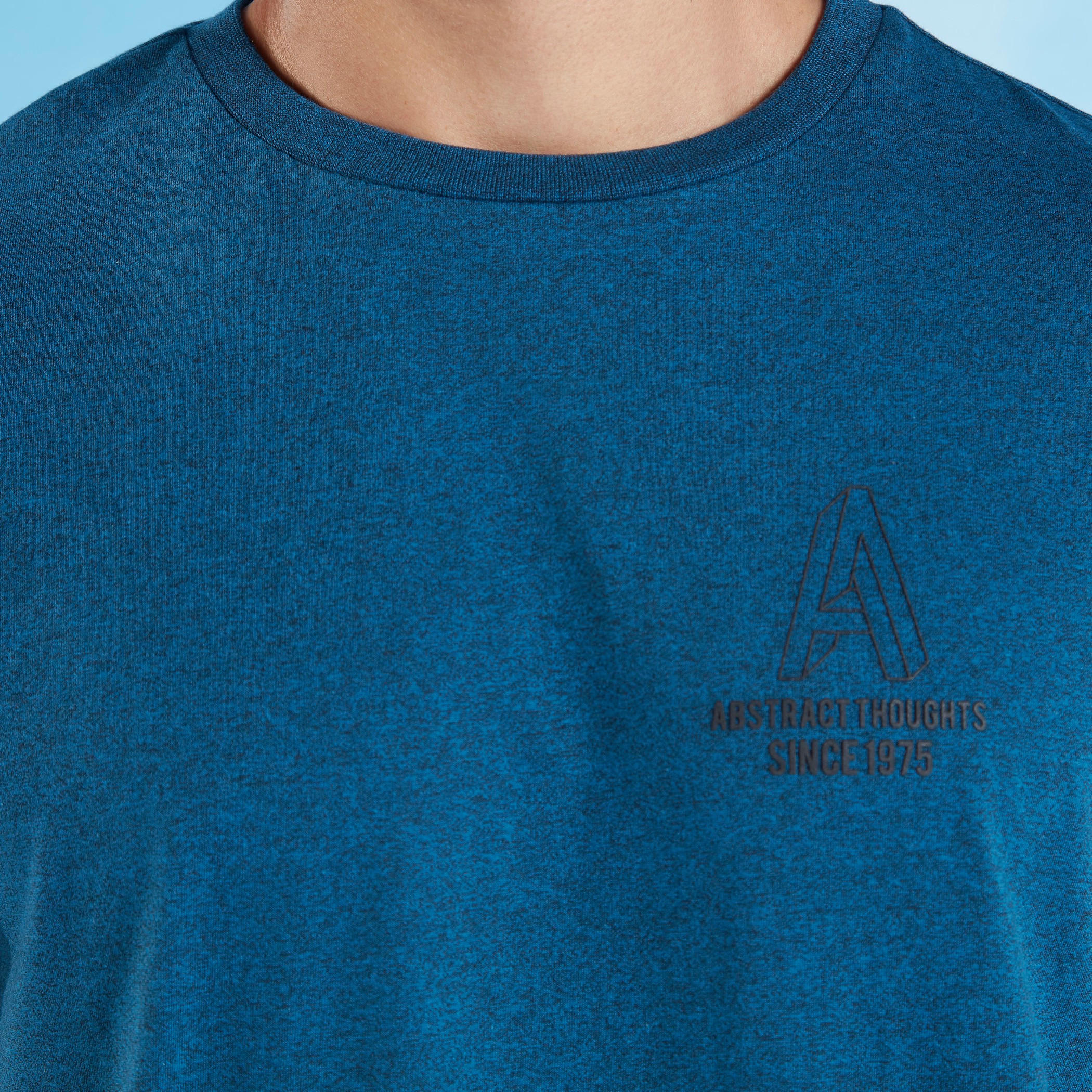 Printed T-shirt with Round Neck and Short Sleeves-men-clothing-tshirtsandpolos-tshirts-image-3