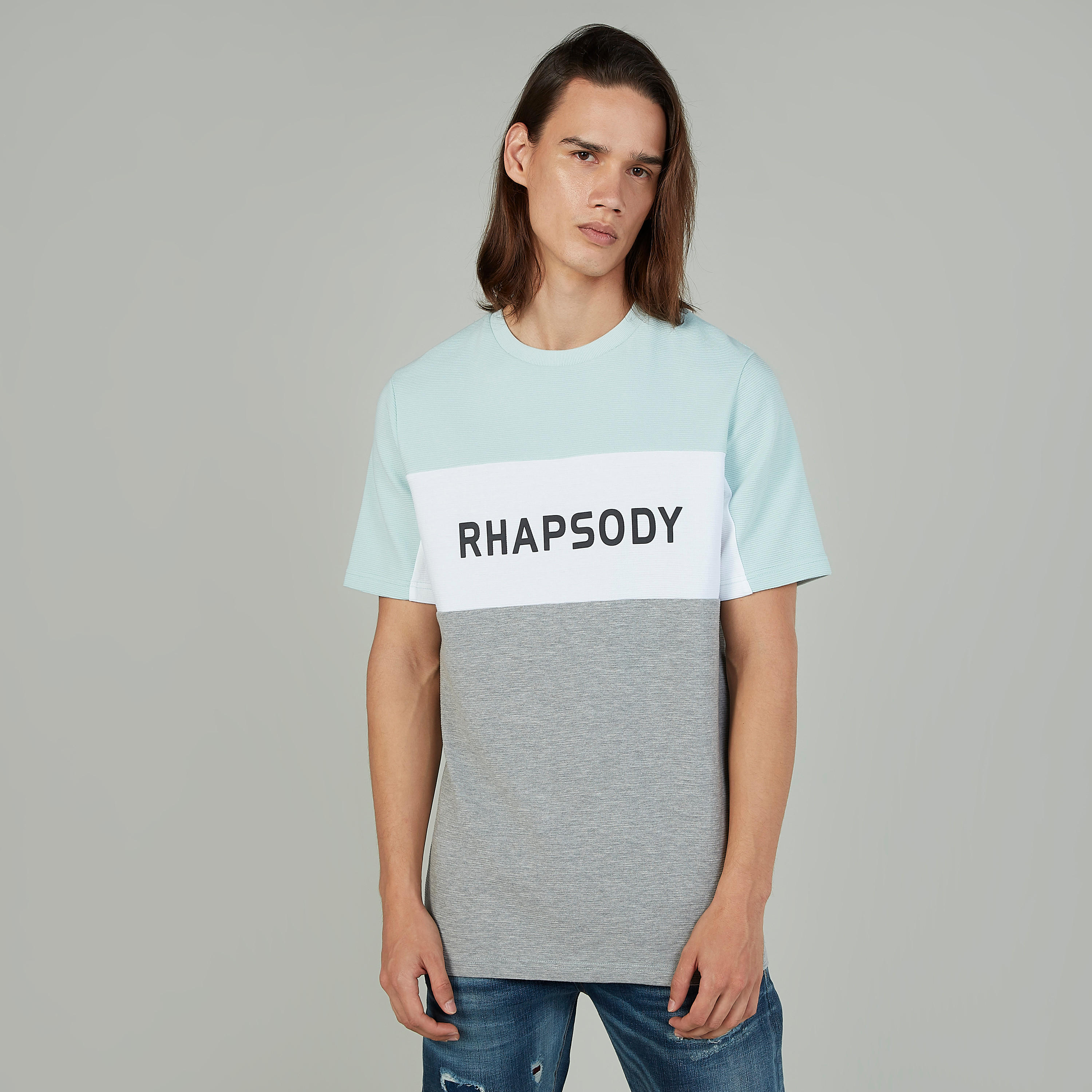 Slim Fit Printed T-shirt with Crew Neck and Short Sleeves-men-clothing-tshirtsandpolos-tshirts-image-1