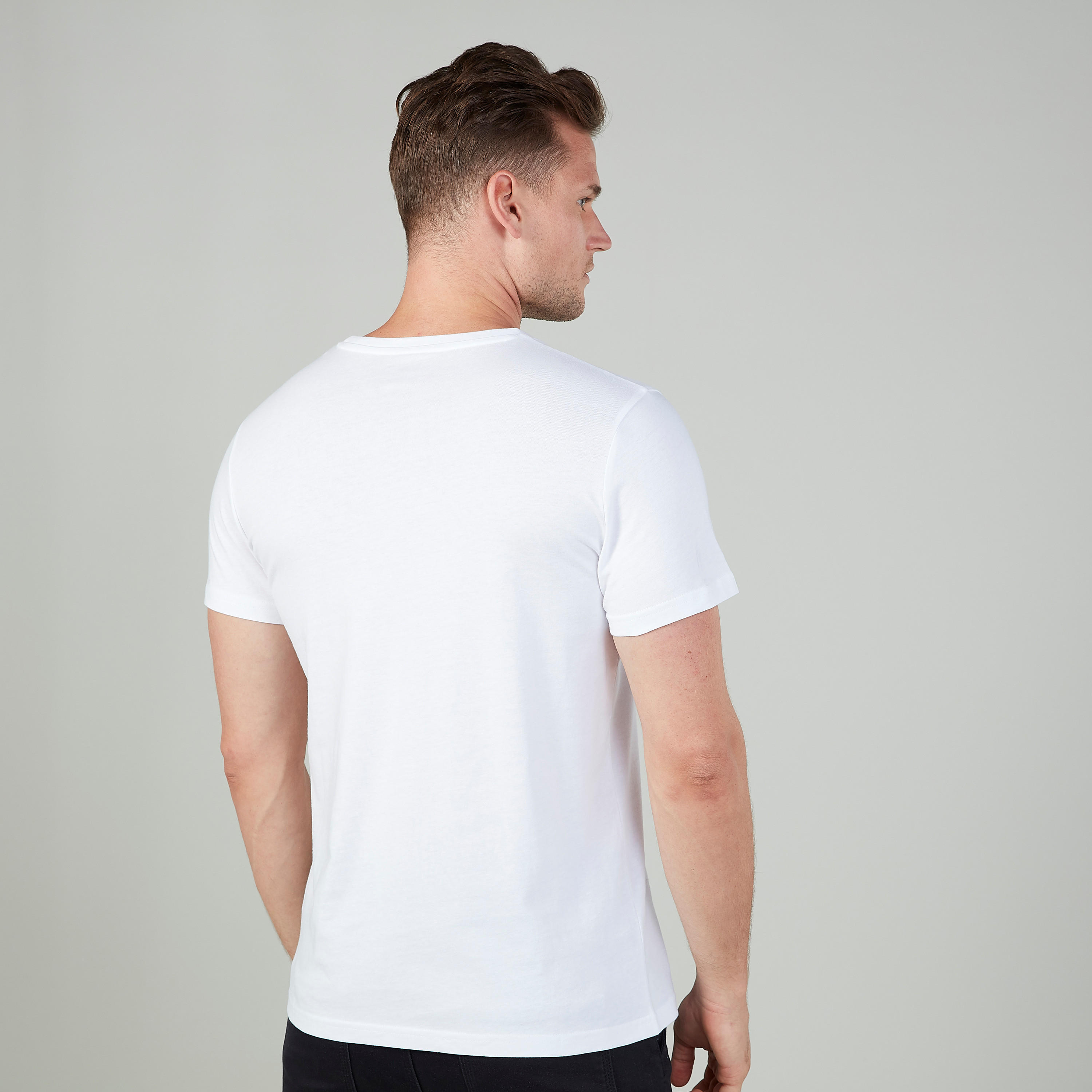 Slim Fit Printed T-shirt with Crew Neck and Short Sleeves-men-clothing-tshirtsandpolos-tshirts-image-4