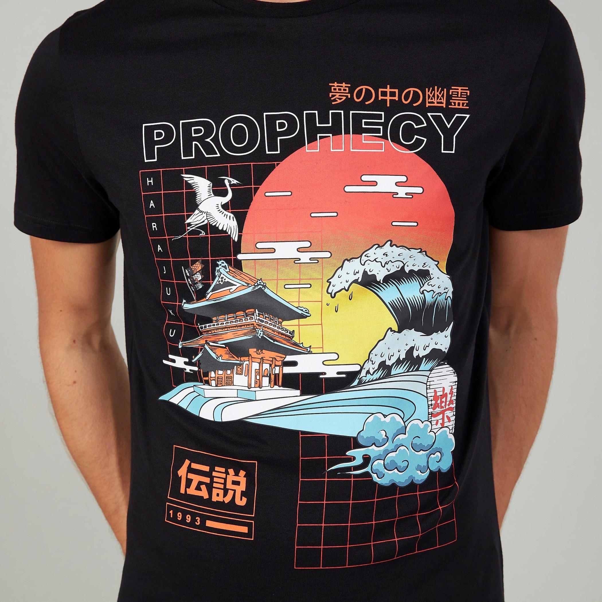 Slim Fit Printed T-shirt with Crew Neck and Short Sleeves-men-clothing-tshirtsandpolos-tshirts-image-3